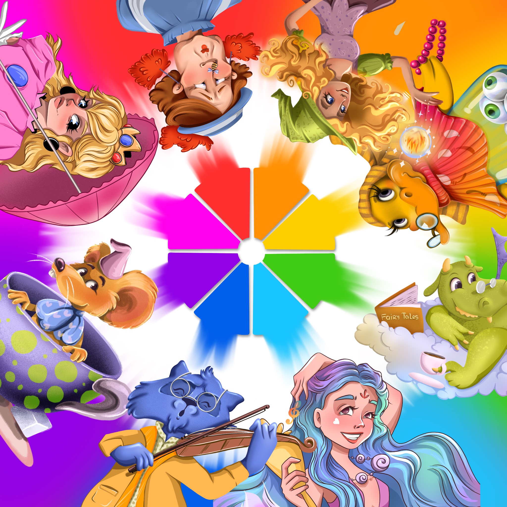 Color wheel challenge — Изображение №6 — Иллюстрация на Dprofile