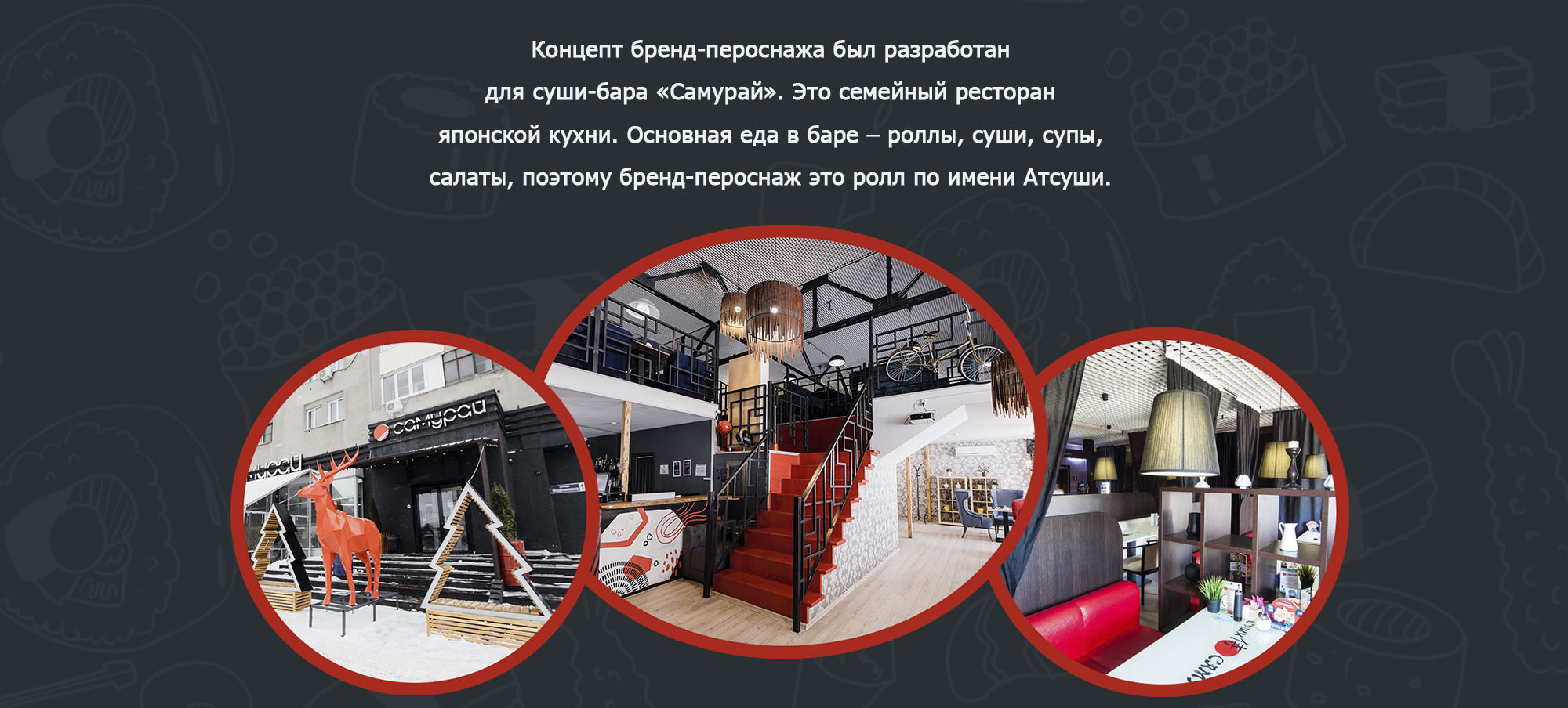Концепт бренд-персонажа для суши-бара — Изображение №2 — Иллюстрация на Dprofile