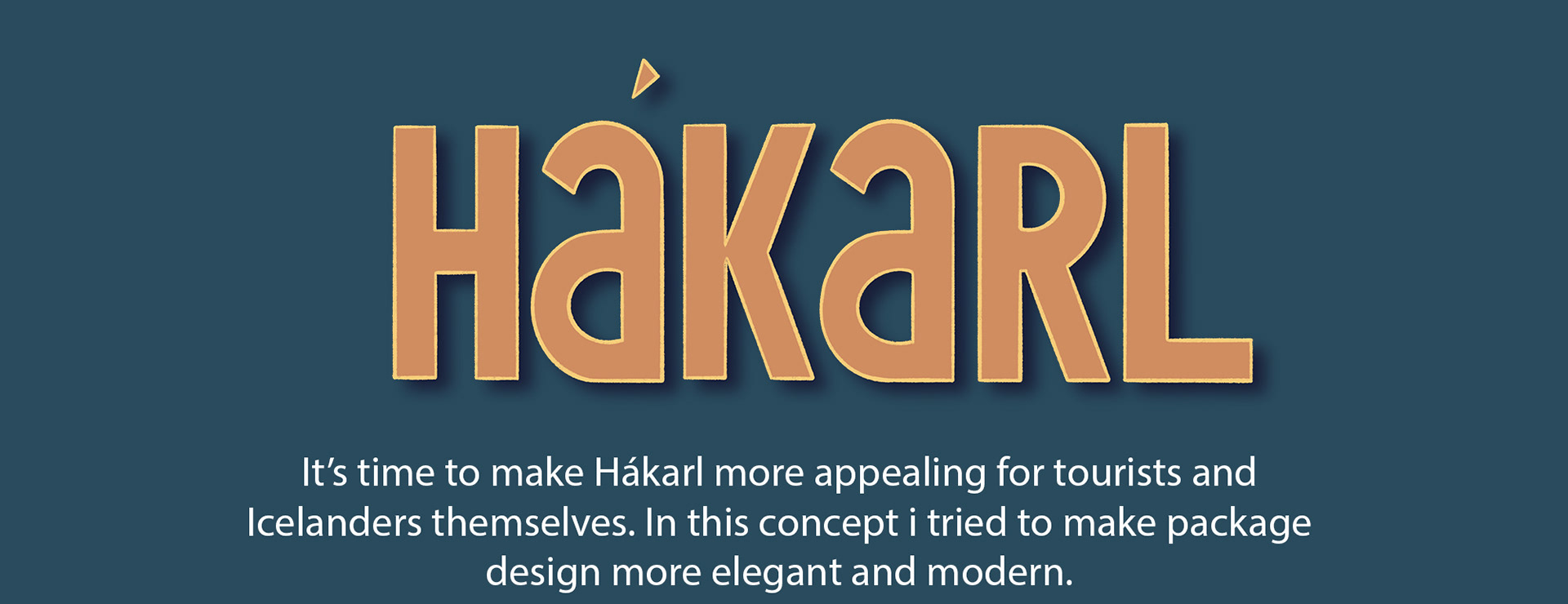 Hákarl packaging concept design. — Изображение №1 — Иллюстрация на Dprofile
