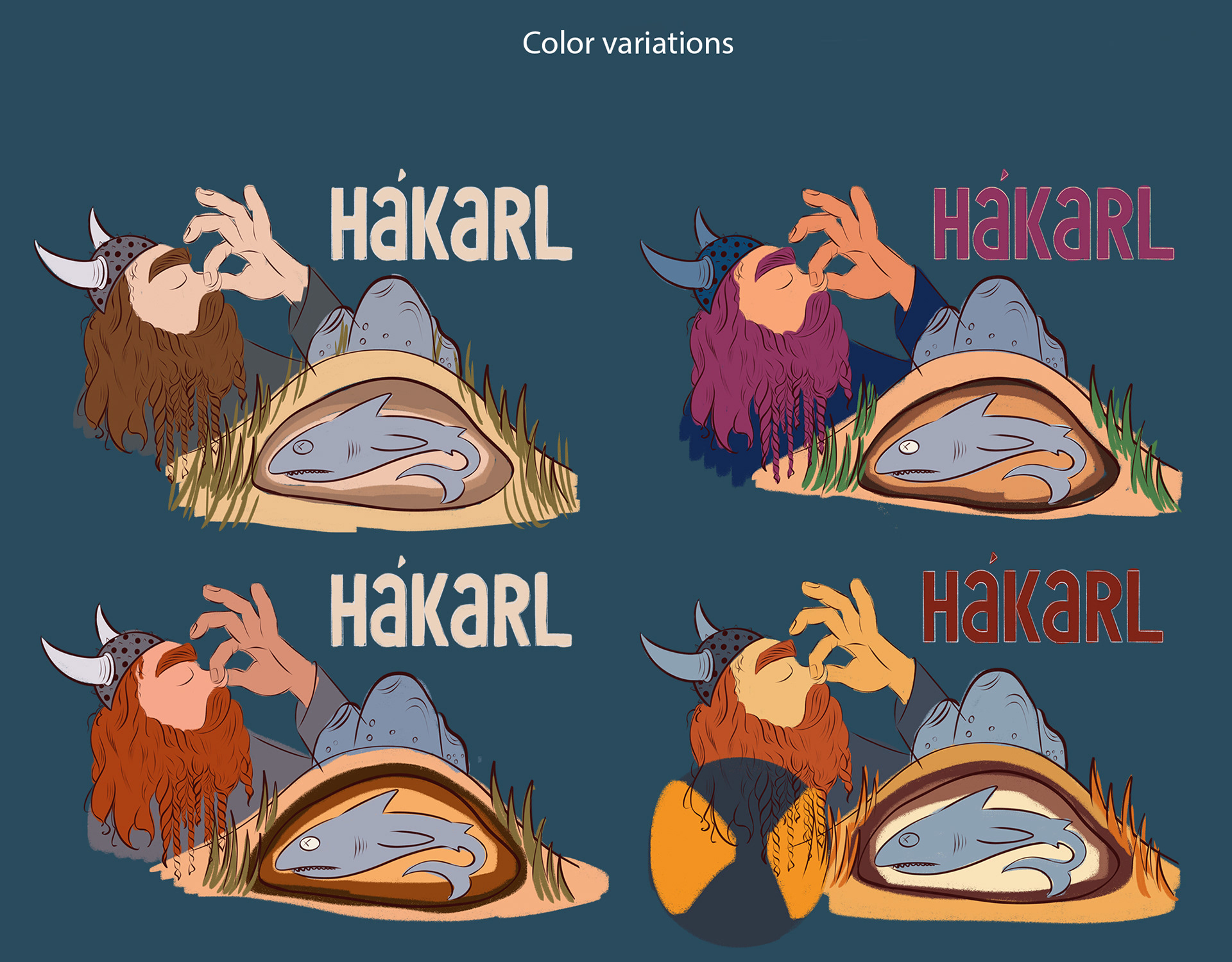 Hákarl packaging concept design. — Изображение №8 — Иллюстрация на Dprofile