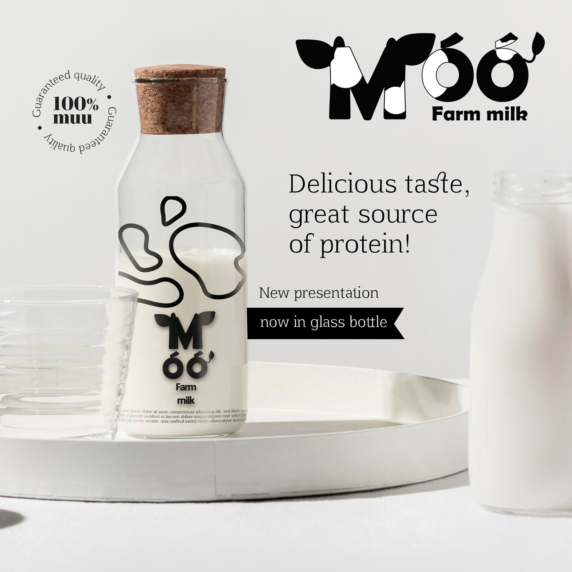 LOGO for Farm company MOO — Изображение №4 — Брендинг, Иллюстрация на Dprofile