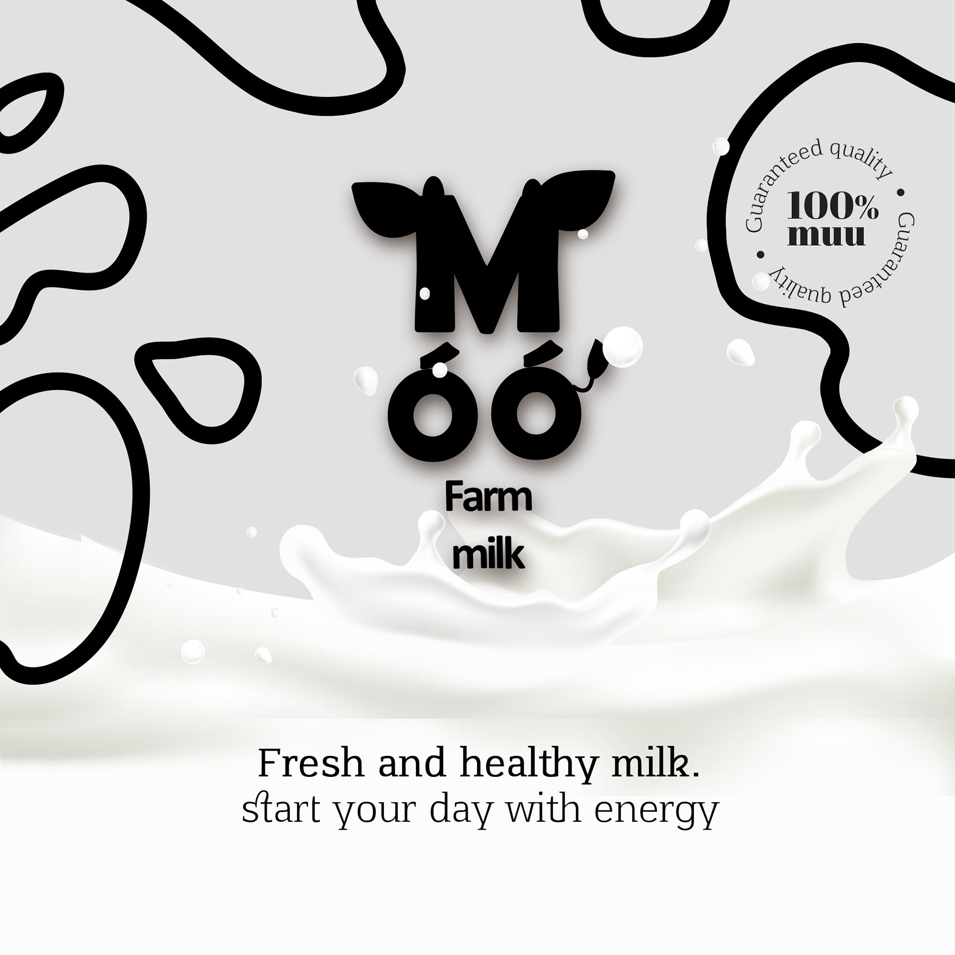 LOGO for Farm company MOO — Изображение №3 — Брендинг, Иллюстрация на Dprofile