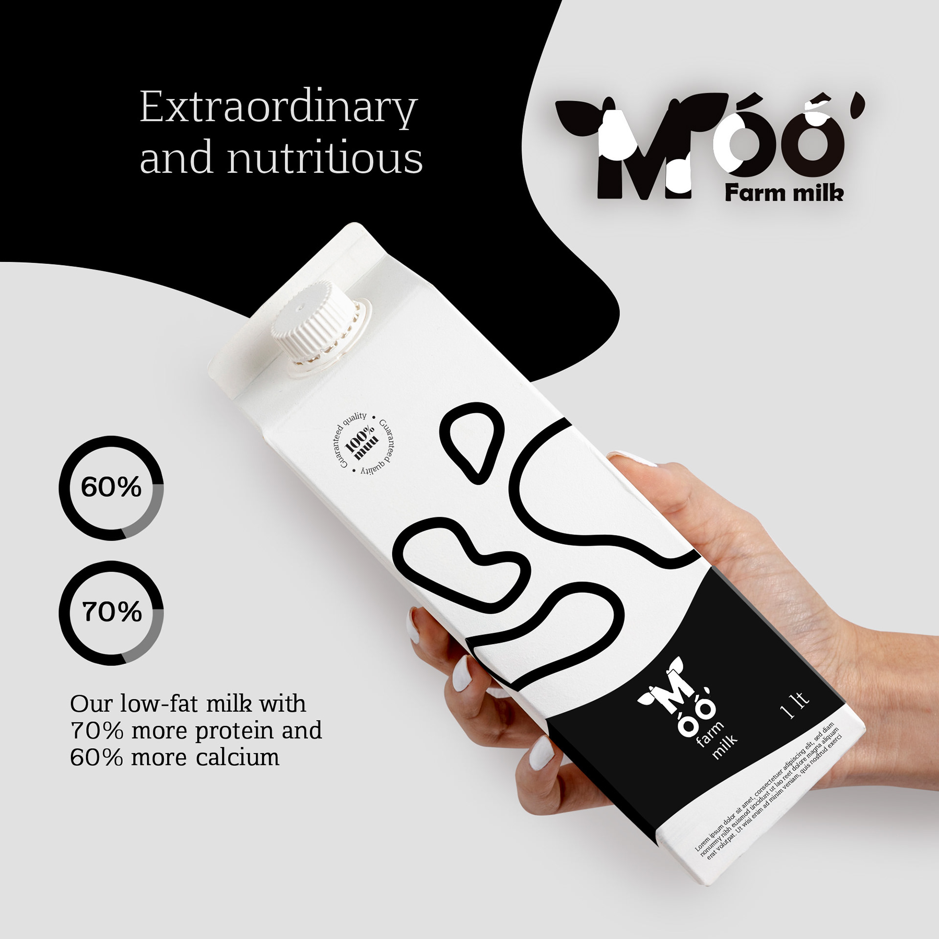 LOGO for Farm company MOO — Изображение №5 — Брендинг, Иллюстрация на Dprofile