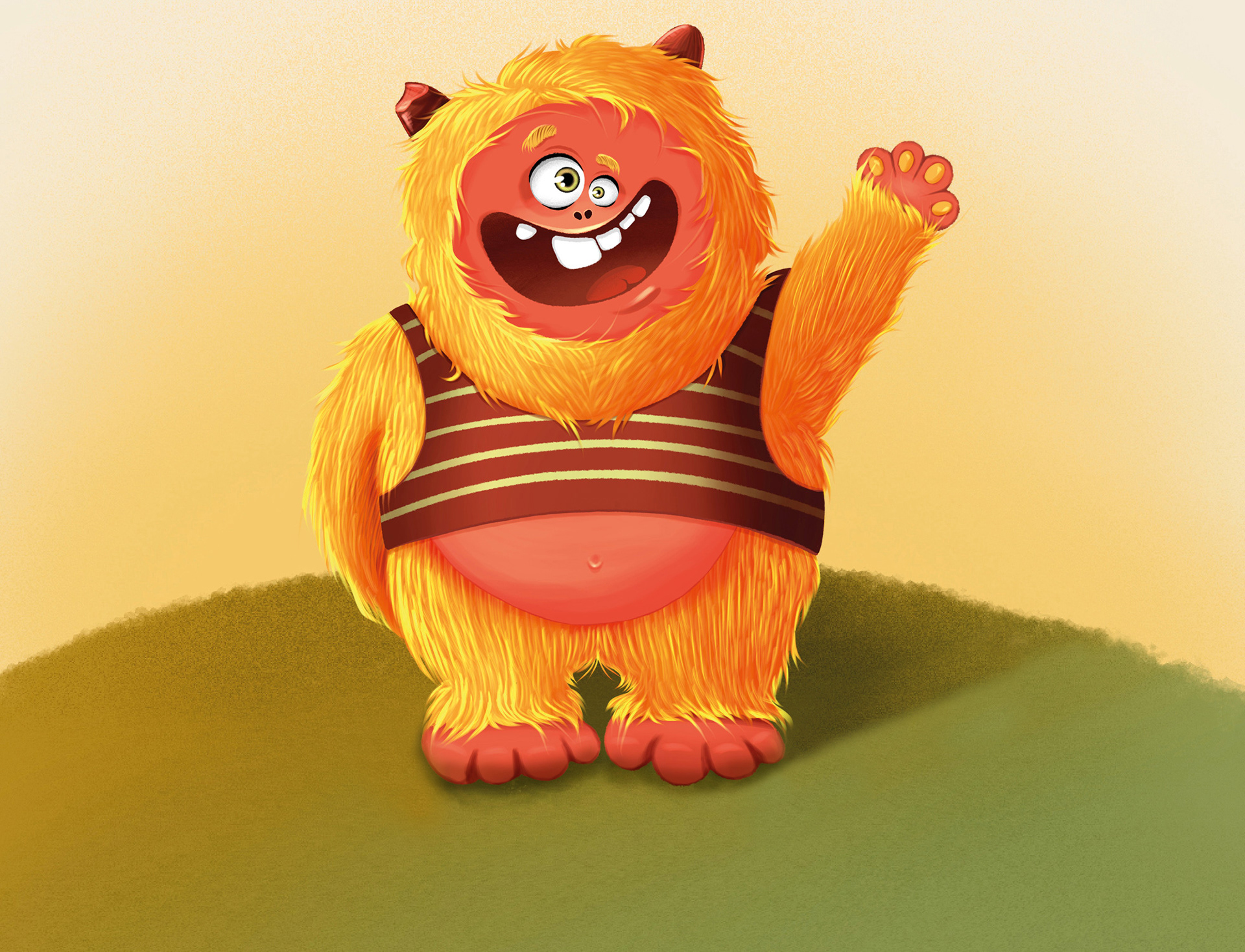Monster Mitya | Brand Character — Изображение №4 — Иллюстрация, Графика на Dprofile