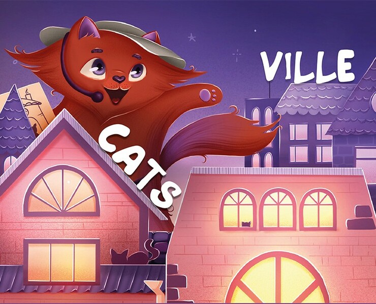 Catsville | Character — Иллюстрация, Графика на Dprofile