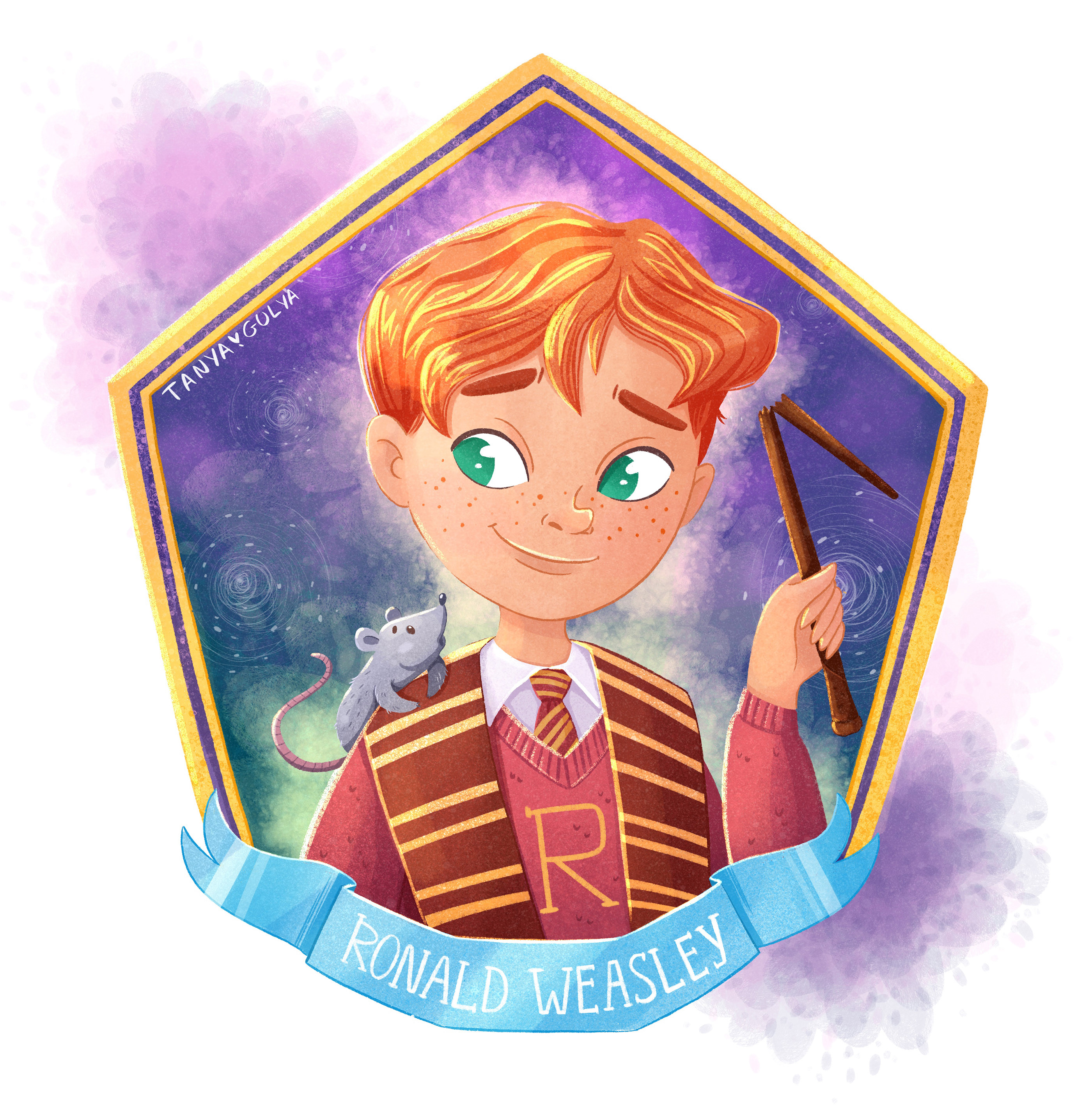 Harry Potter and Chocolate Frog. — Изображение №2 — Иллюстрация на Dprofile