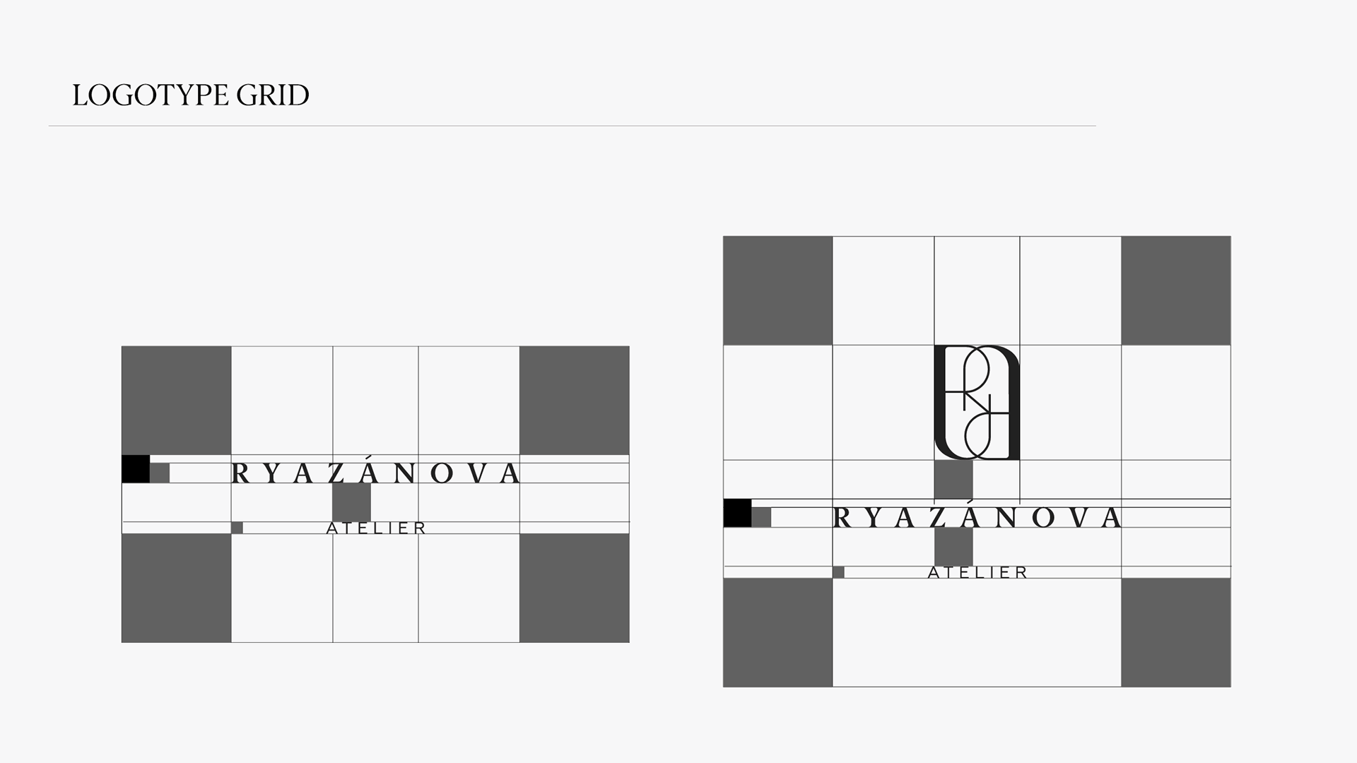 RYAZА́NOVA ATELIER | REBRANDING — Изображение №3 — Брендинг на Dprofile