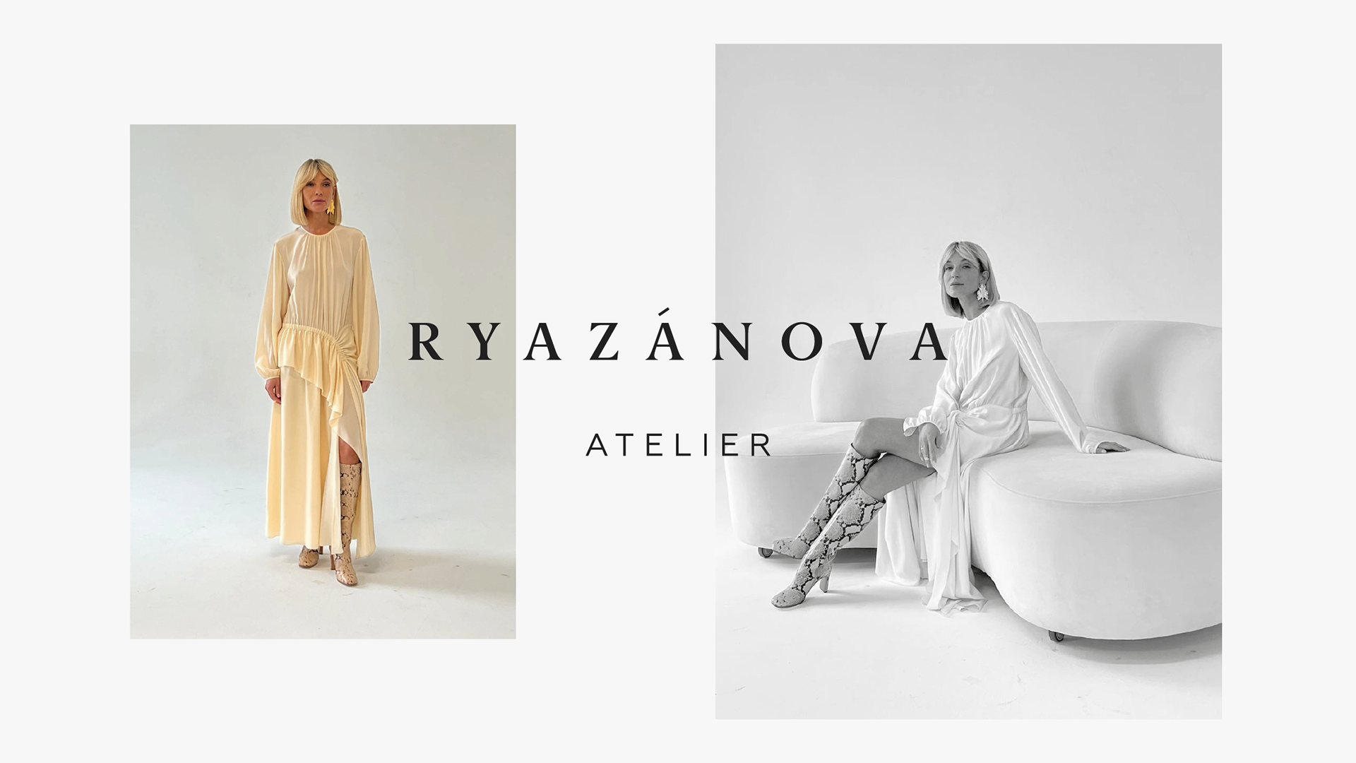 RYAZА́NOVA ATELIER | REBRANDING — Изображение №1 — Брендинг на Dprofile