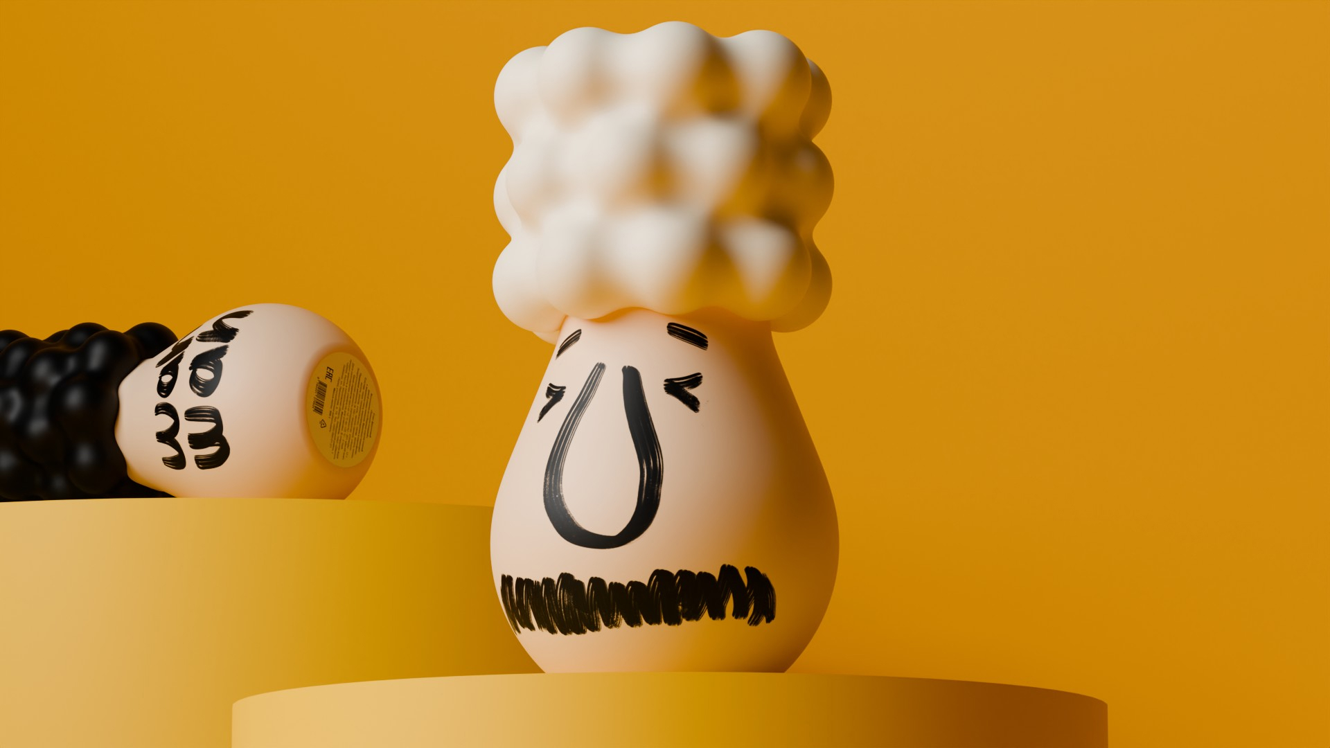 Концепция упаковки ткемали WAH-WAH — Изображение №5 — Брендинг, 3D на Dprofile