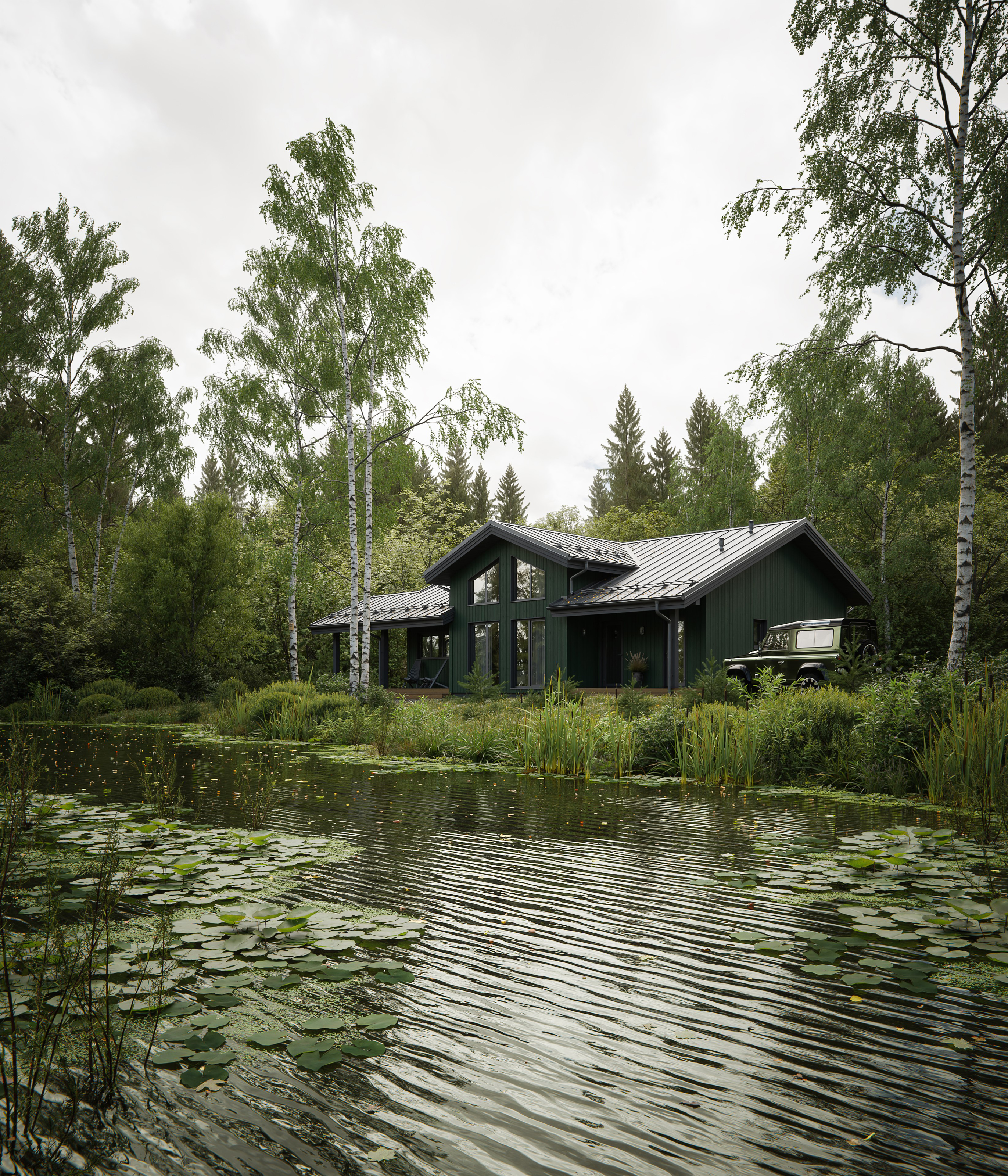 House by the river — Изображение №2 — 3D, Архитектура на Dprofile