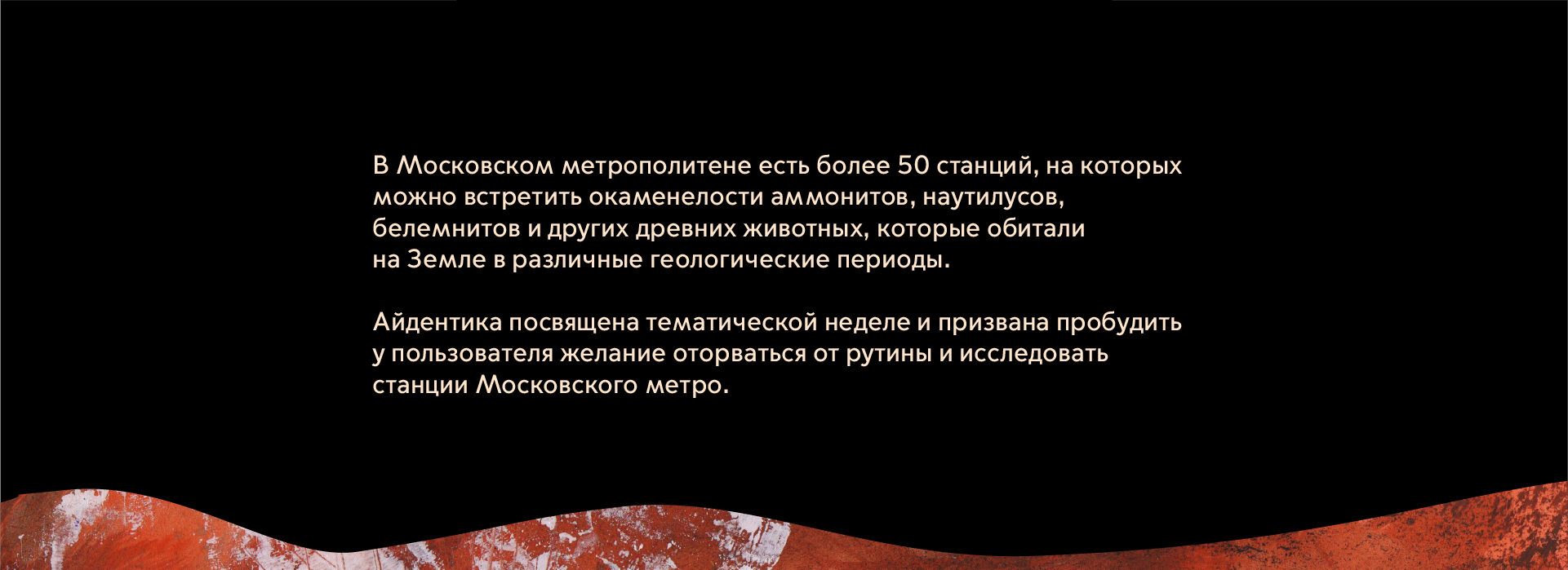 Неделя окаменелостей в Московском метро: праздничная айдент… — Изображение №3 — Брендинг, Иллюстрация на Dprofile