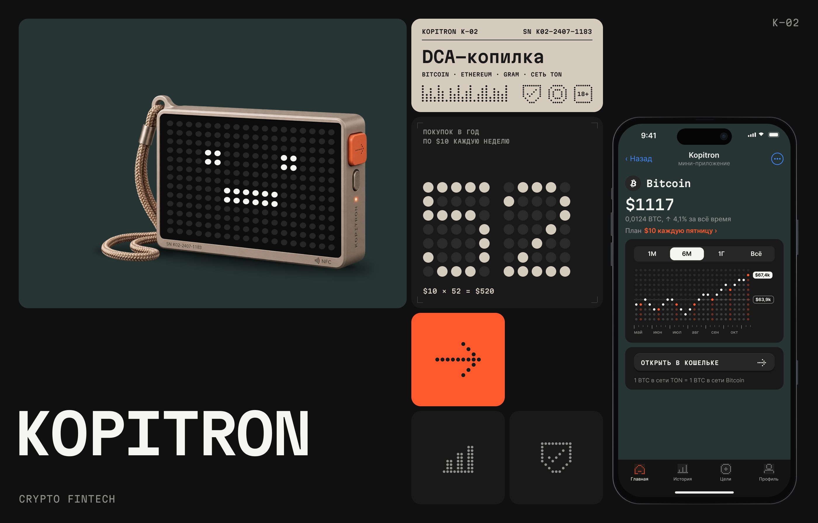 KOPITRON — Изображение №1 — Интерфейсы, Брендинг на Dprofile