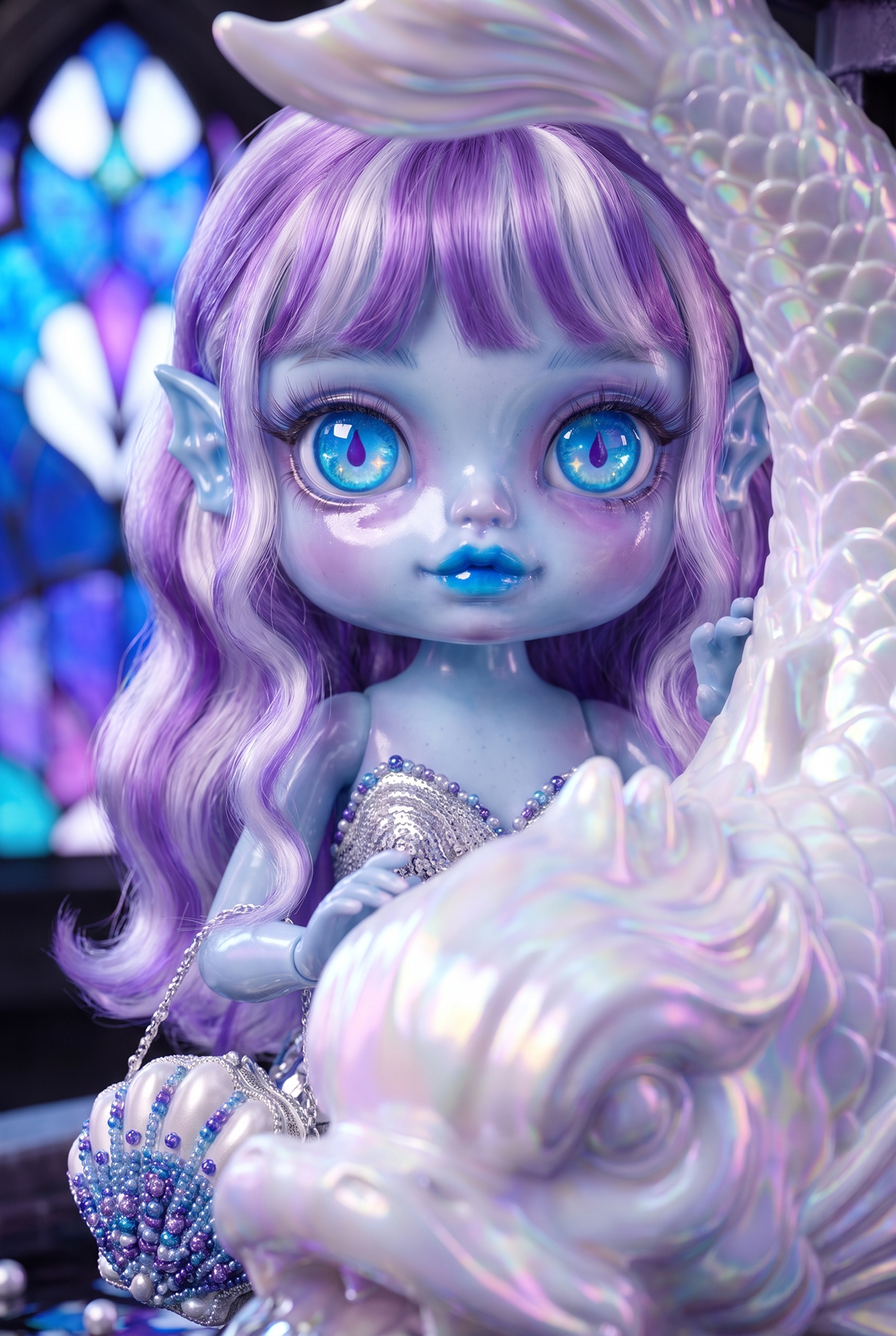Gothic dolls. Учебный проект — Изображение №9 — Иллюстрация, Нейро на Dprofile
