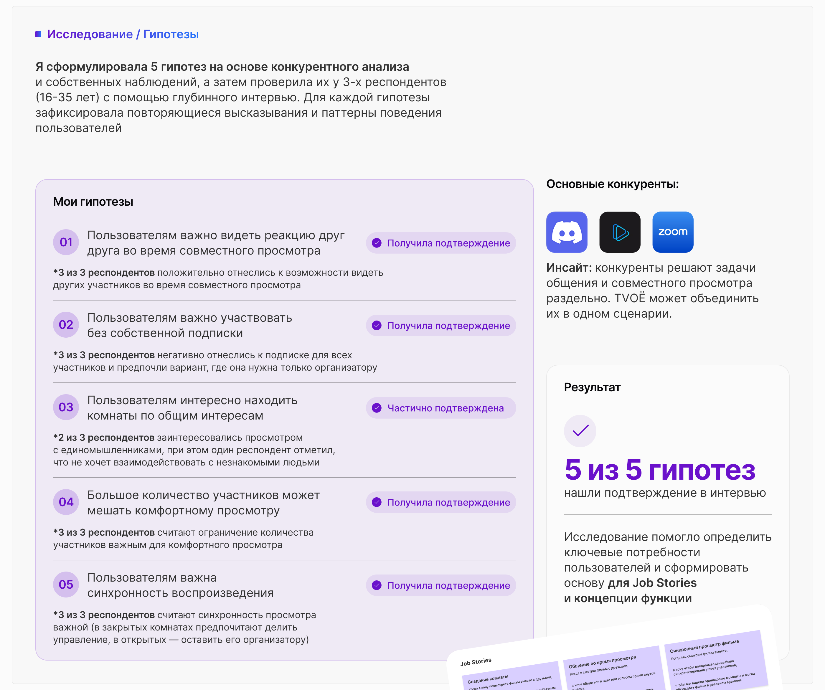 TVOE | Совместный просмотр | UX/UI Case — Изображение №5 — Интерфейсы на Dprofile