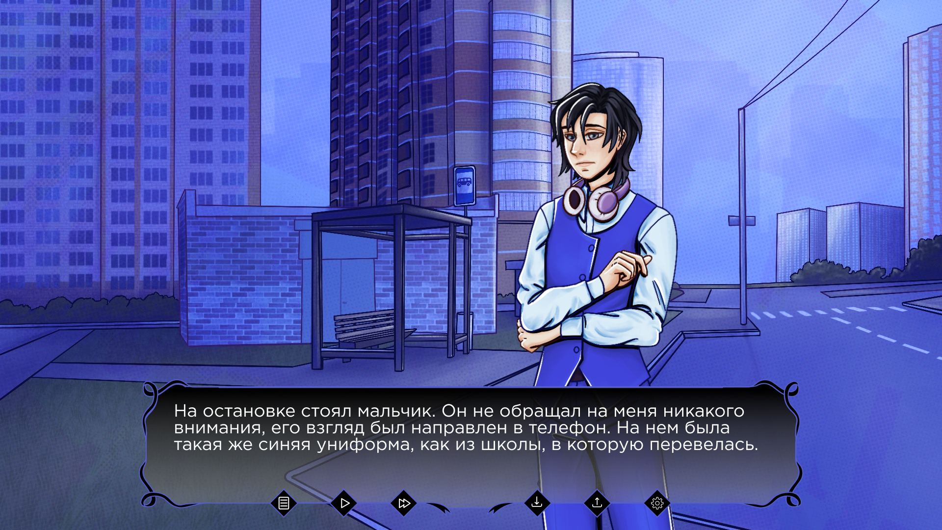 Визуальная новелла "Лицедеи" — Изображение №24 — Иллюстрация, Графика на Dprofile