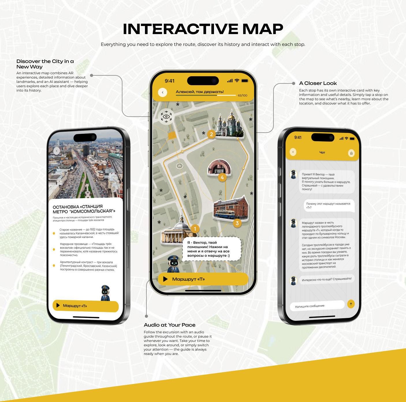 Museum Guide App | UX/UI — Изображение №15 — Интерфейсы на Dprofile