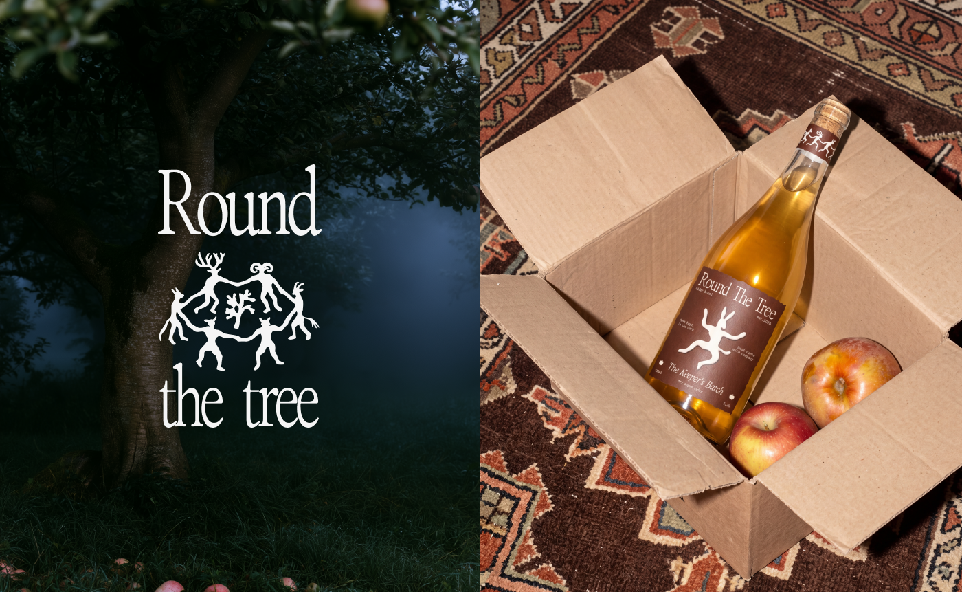 Round The Tree | Фирменный стиль и упаковка бренда сидра — Изображение №13 — Брендинг на Dprofile