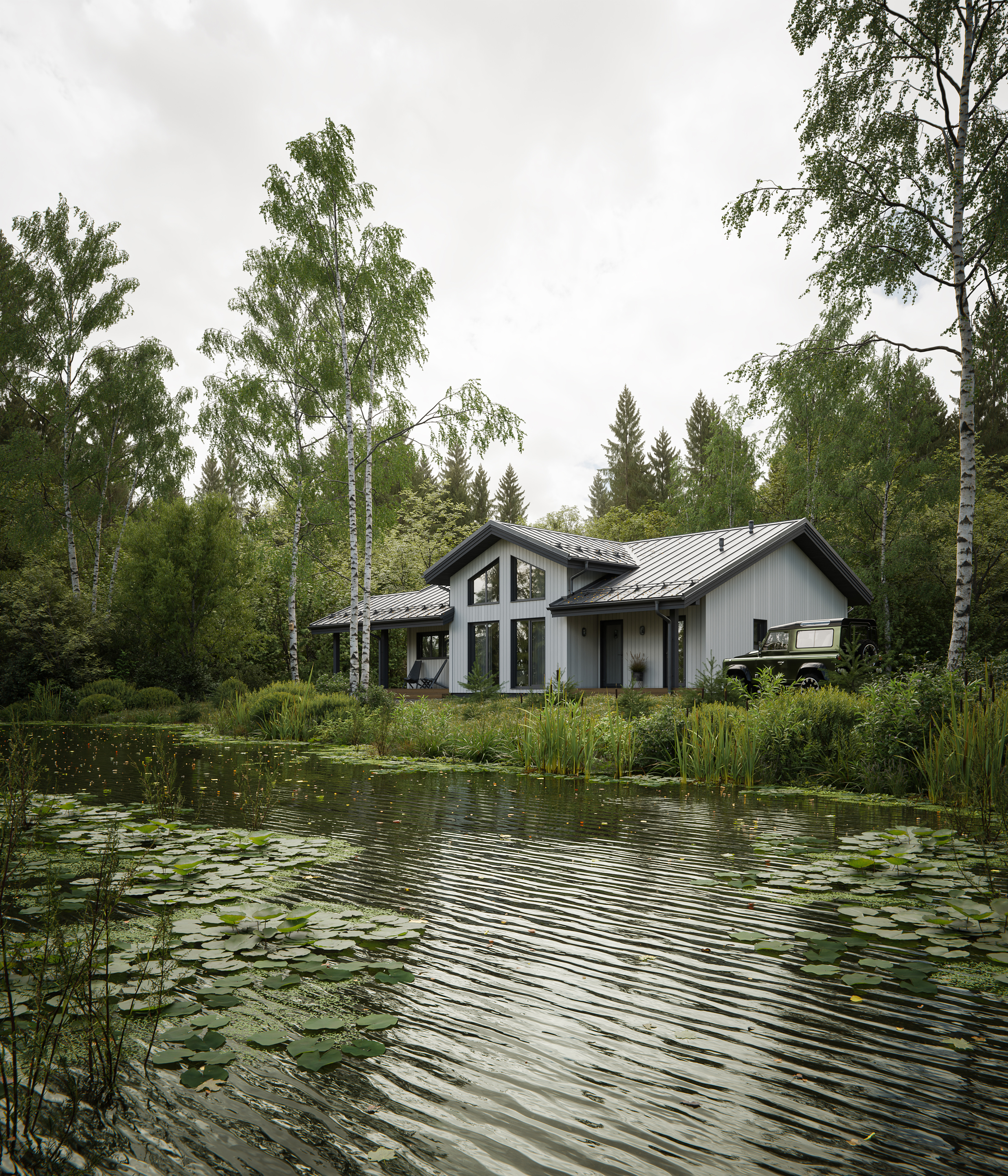 House by the river — Изображение №6 — 3D, Архитектура на Dprofile