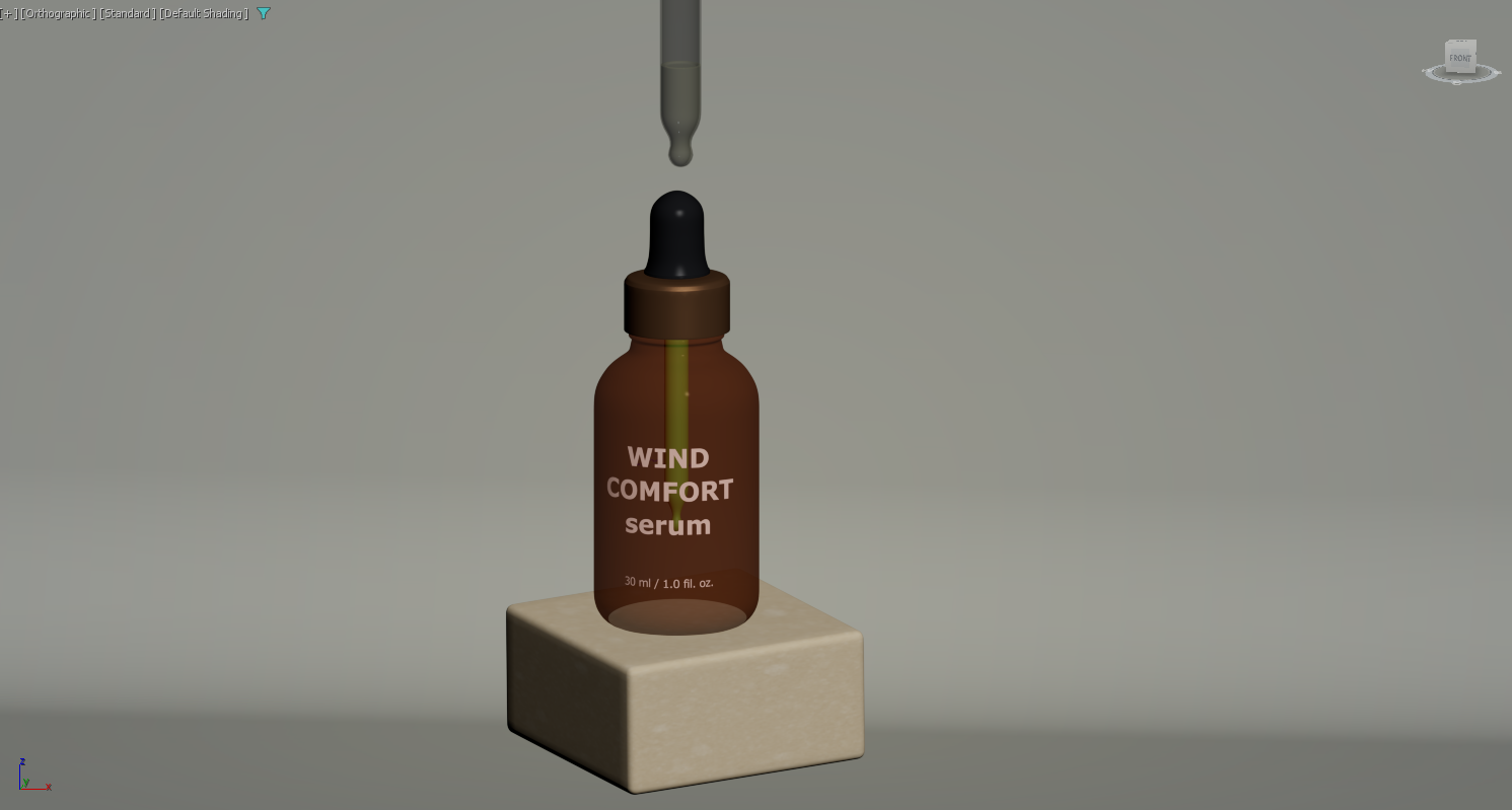 Wind Comfort Serum — Чистая эстетика — Изображение №3 — 3D, Промдизайн на Dprofile