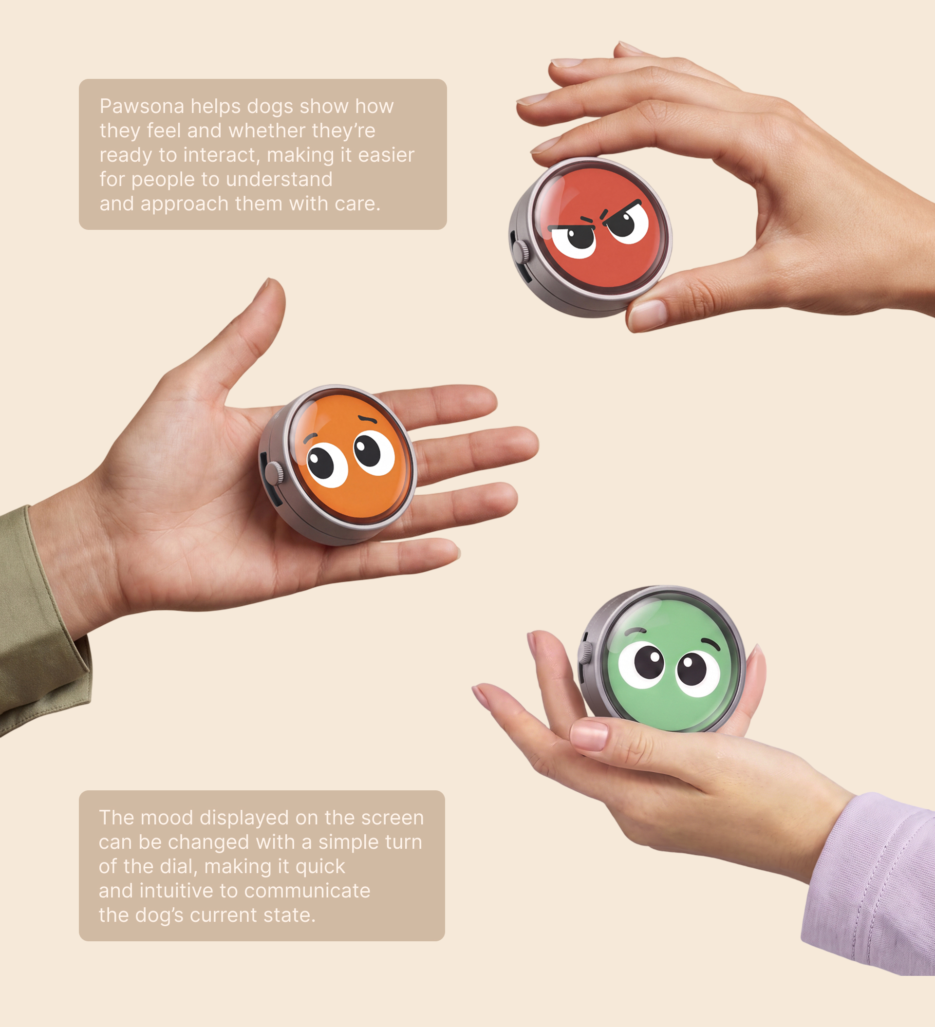 Pawsona — Emotional Wearable for Dogs — Изображение №2 — Промдизайн, Нейро на Dprofile