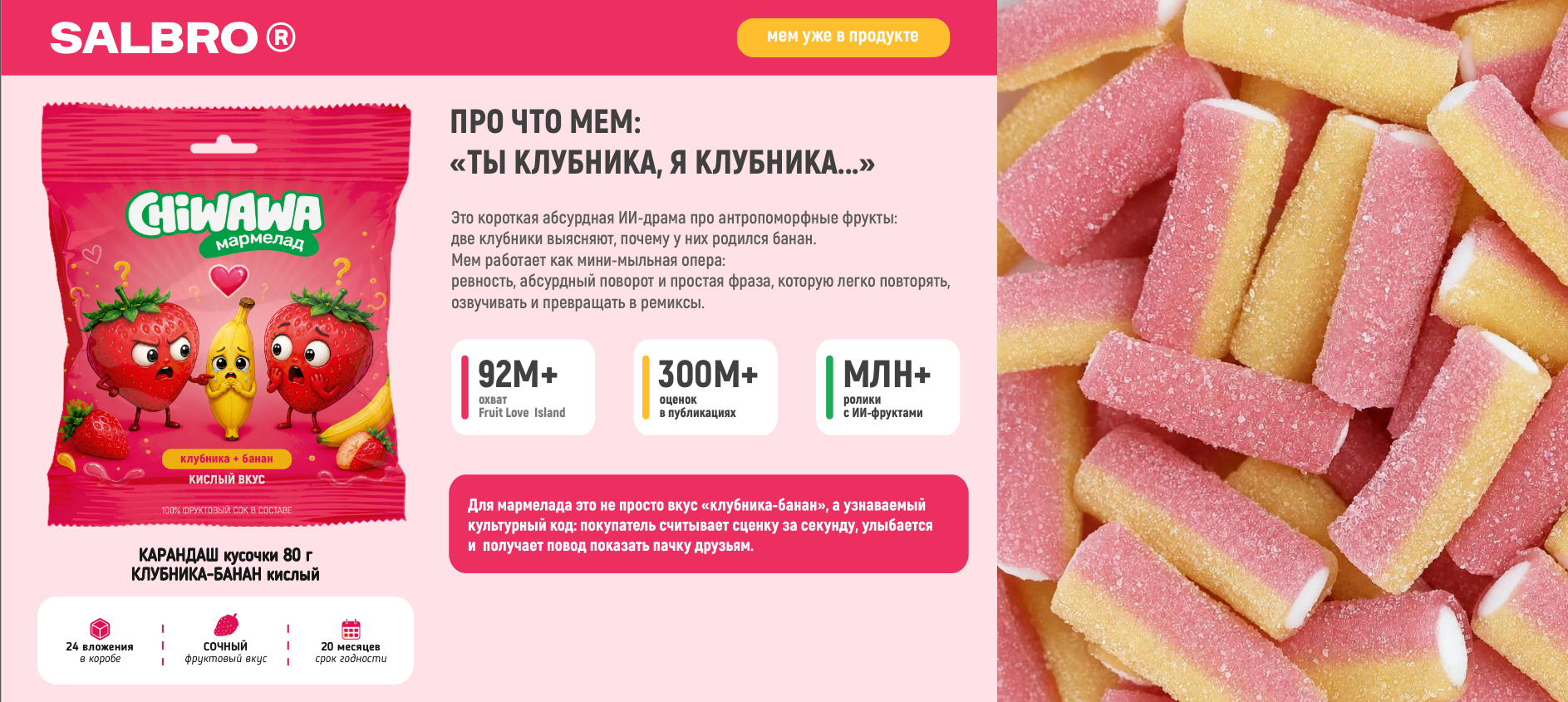 Дизайн упаковки для бренда экструдированного мармелада Chiwawa — Изображение №2 — Брендинг, Промдизайн на Dprofile