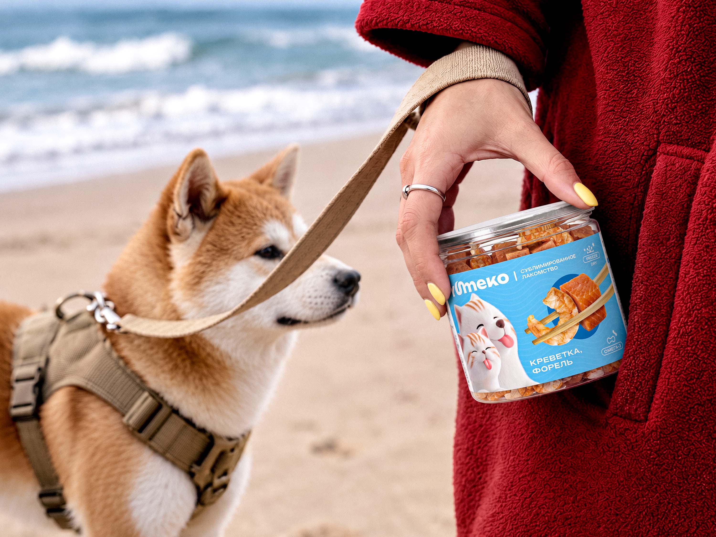 YUMEKO — Freeze-Dried Treats Brand Identity & Packaging — Изображение №19 — Брендинг, 3D на Dprofile