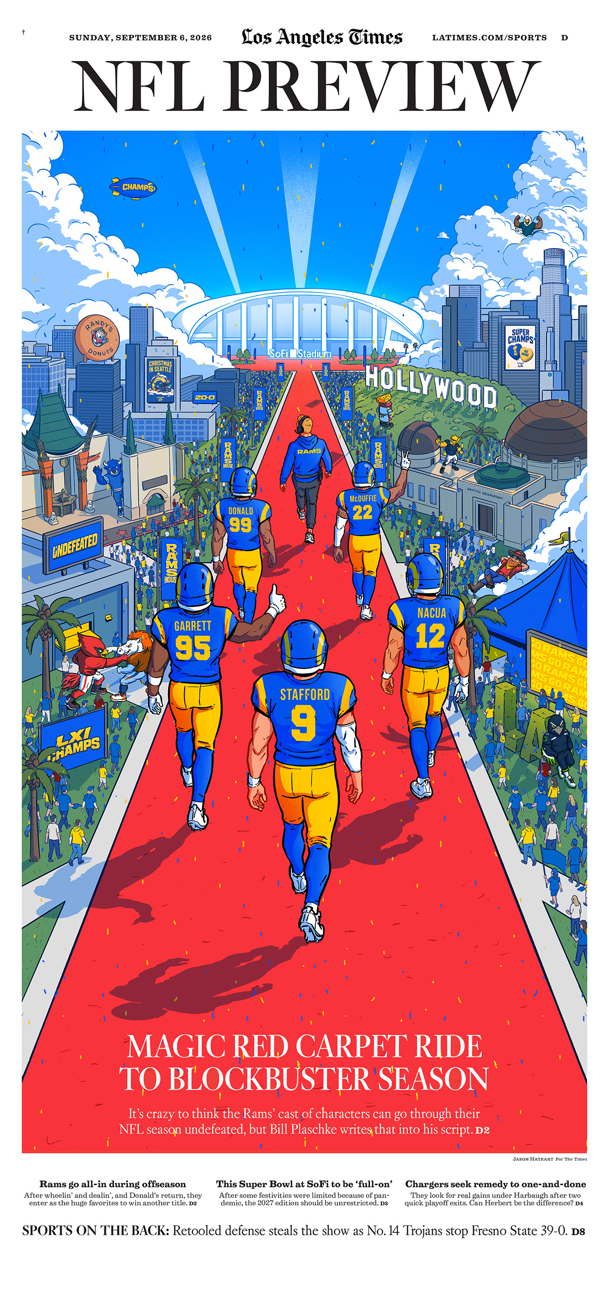 Los Angeles Times — Изображение №3 — Иллюстрация, Графика на Dprofile