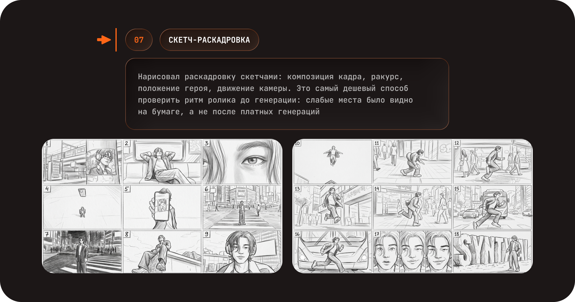Граница реальности. AI-анимация для SYNTX — Изображение №14 — Нейро на Dprofile