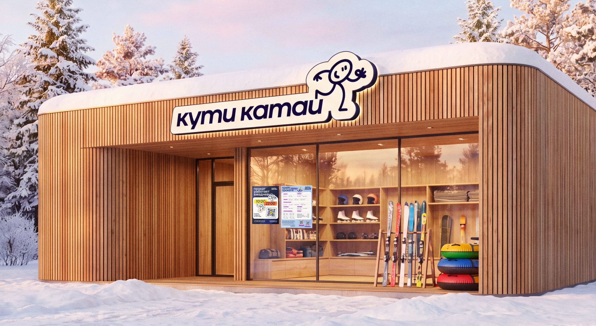 Кути-Катай — ребрендинг и сезонная айдентика семейного прок… — Изображение №3 — Брендинг на Dprofile