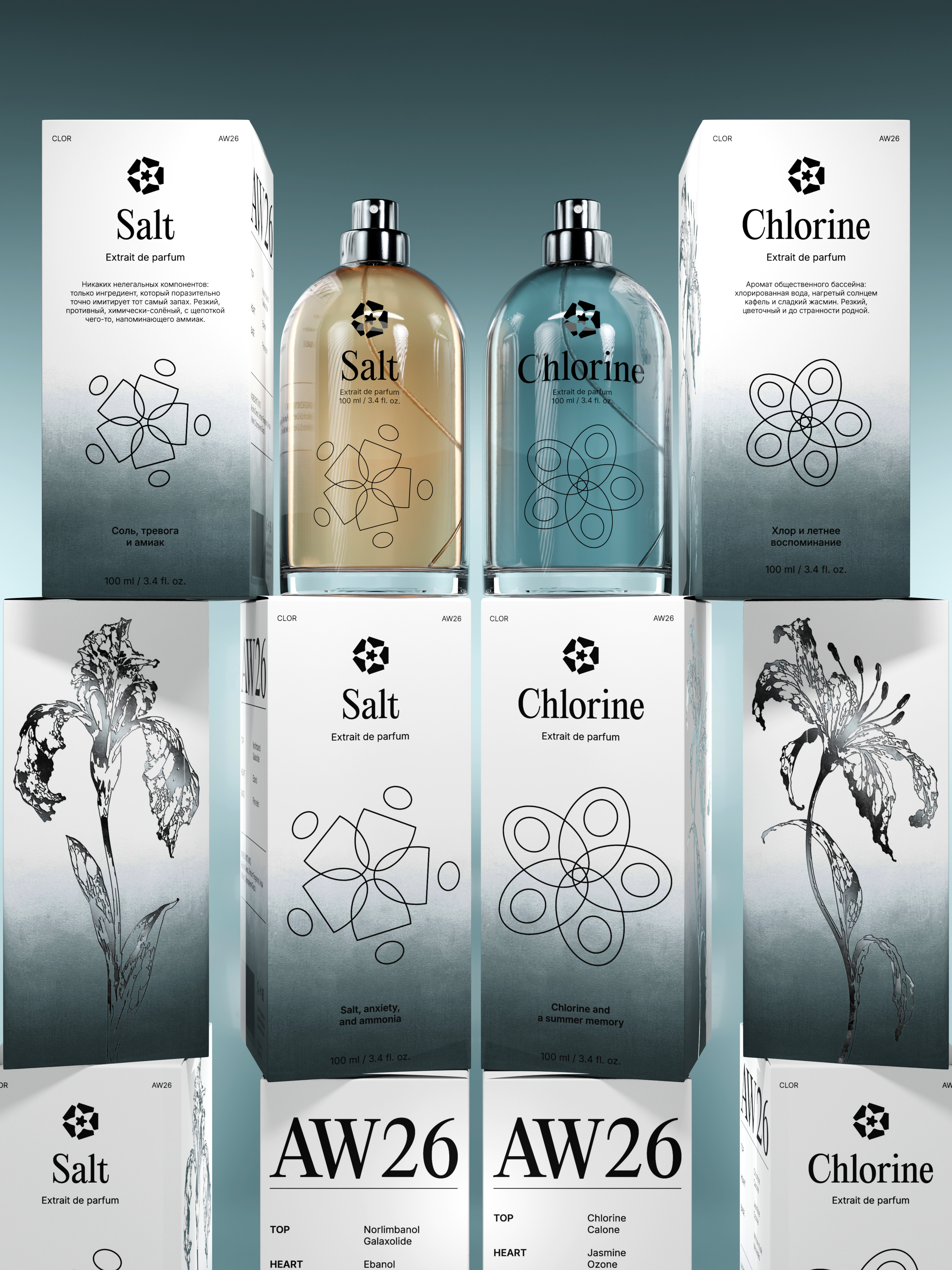 Clor – Fragrance Brand Identity — Изображение №10 — Брендинг на Dprofile