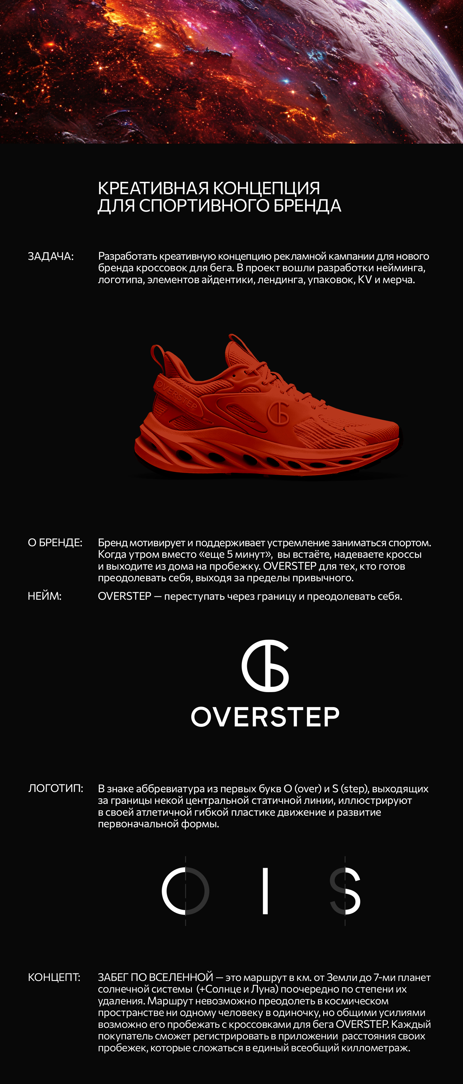 OVERSTEP. Спортивный бренд. — Изображение №1 — Брендинг, Маркетинг на Dprofile