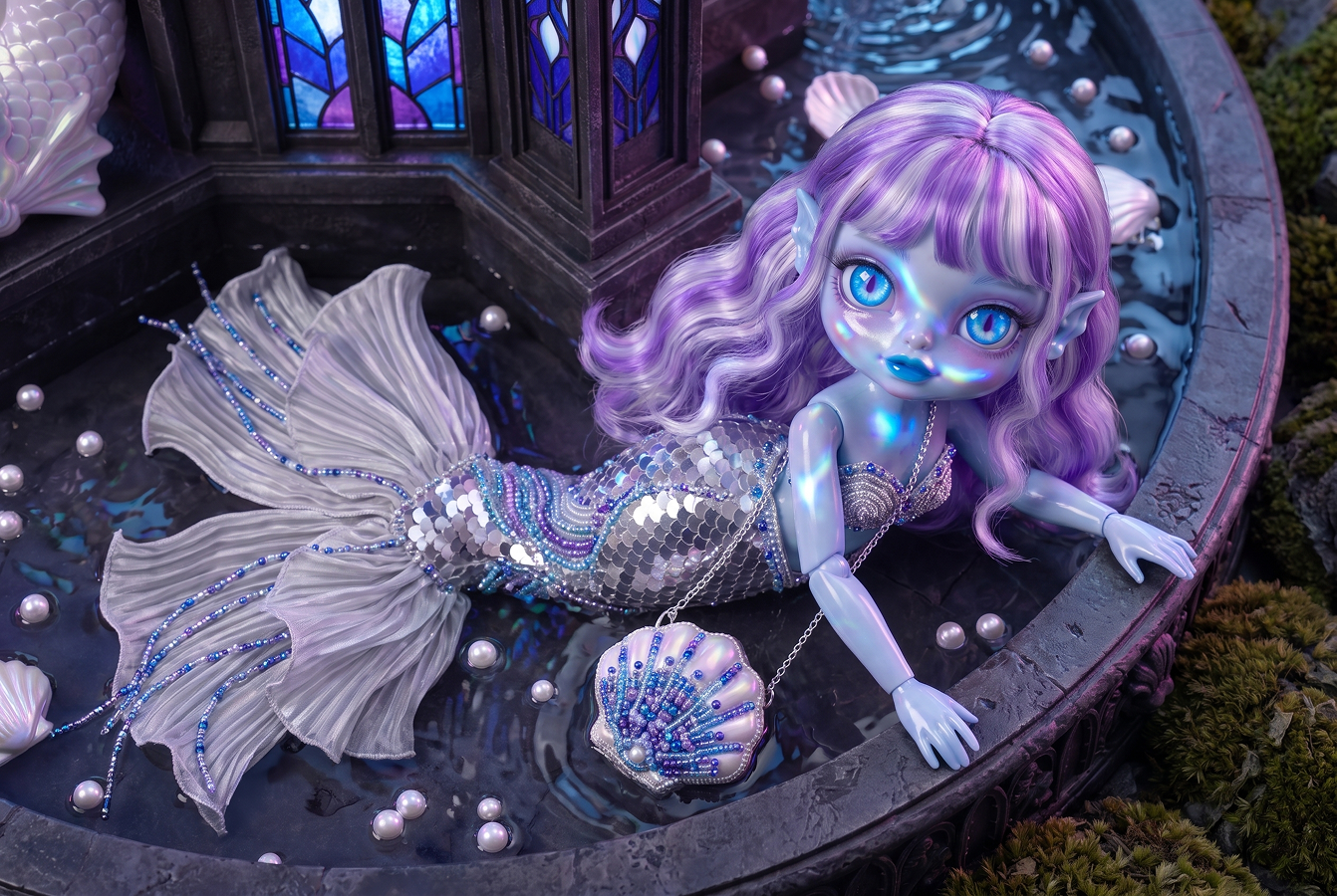 Gothic dolls. Учебный проект — Изображение №10 — Иллюстрация, Нейро на Dprofile