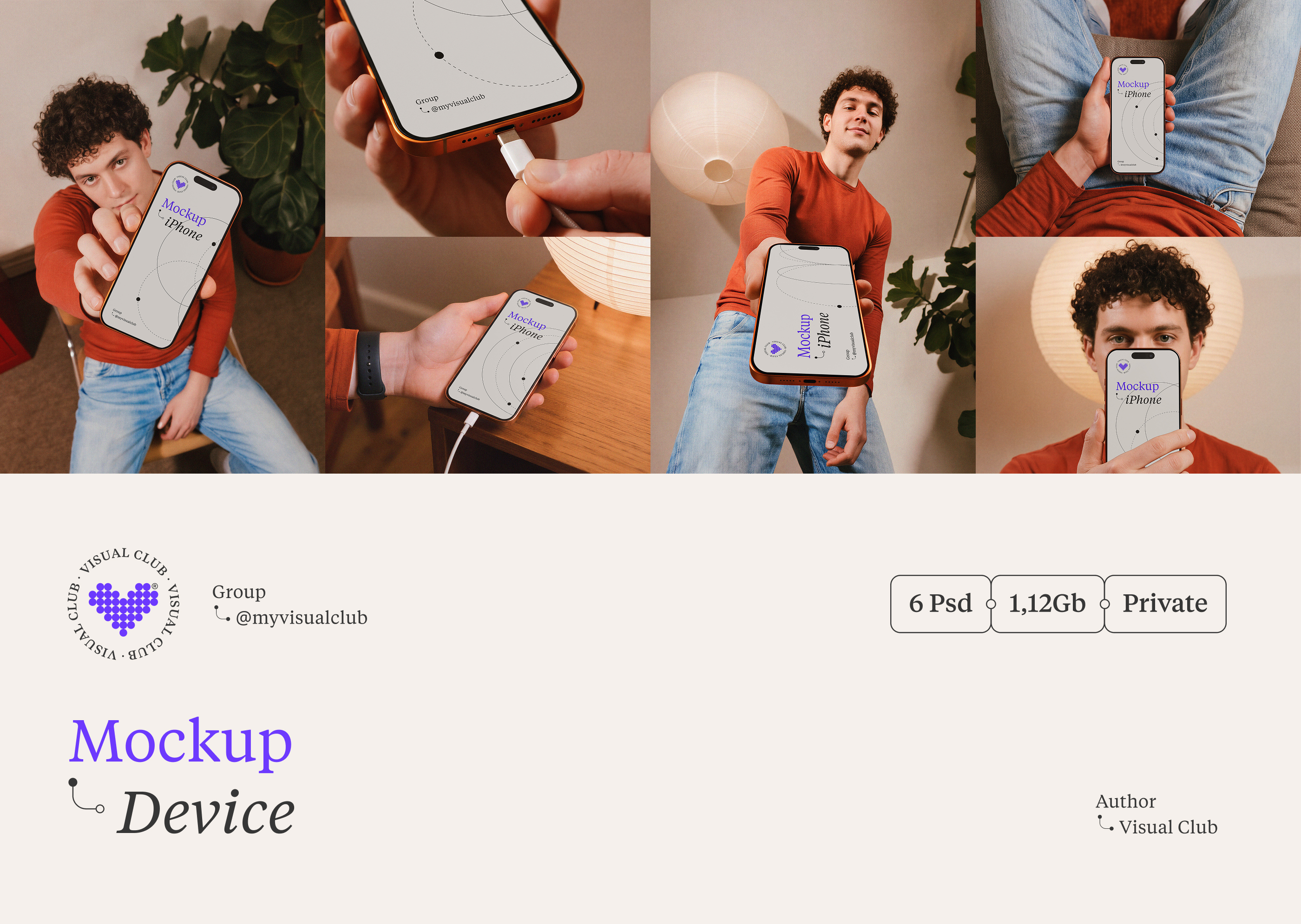 Коллекция премиальных мокапов iPhone 17 Pro | Mockup — Изображение №1 — Нейро на Dprofile