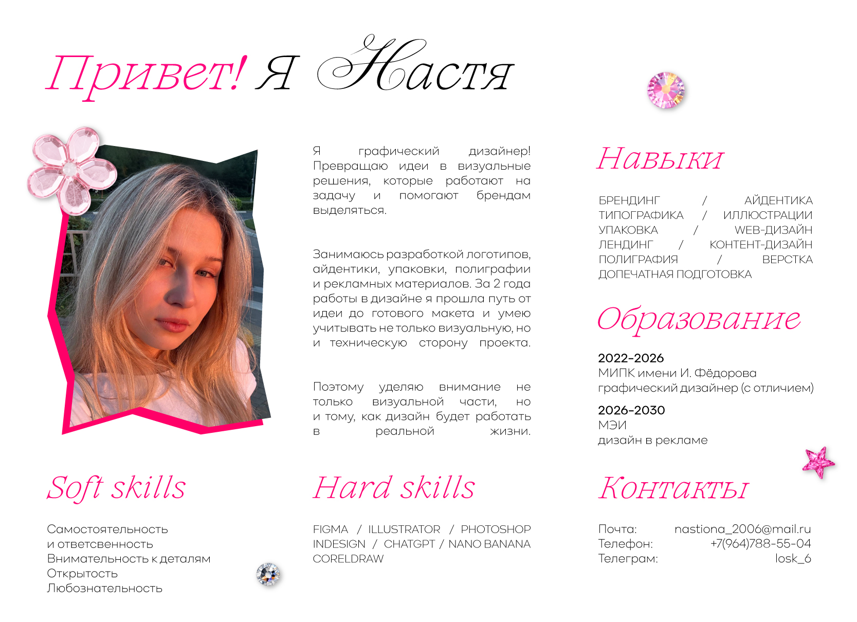 Портфолио 2026 — Изображение №2 — Брендинг, Графика на Dprofile