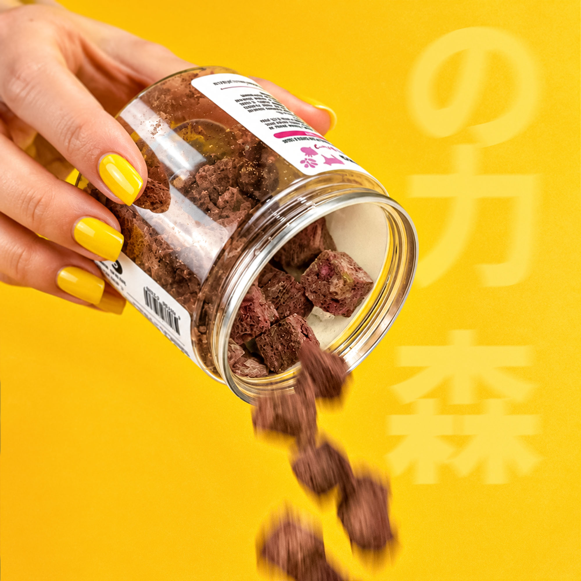 YUMEKO — Freeze-Dried Treats Brand Identity & Packaging — Изображение №14 — Брендинг, 3D на Dprofile