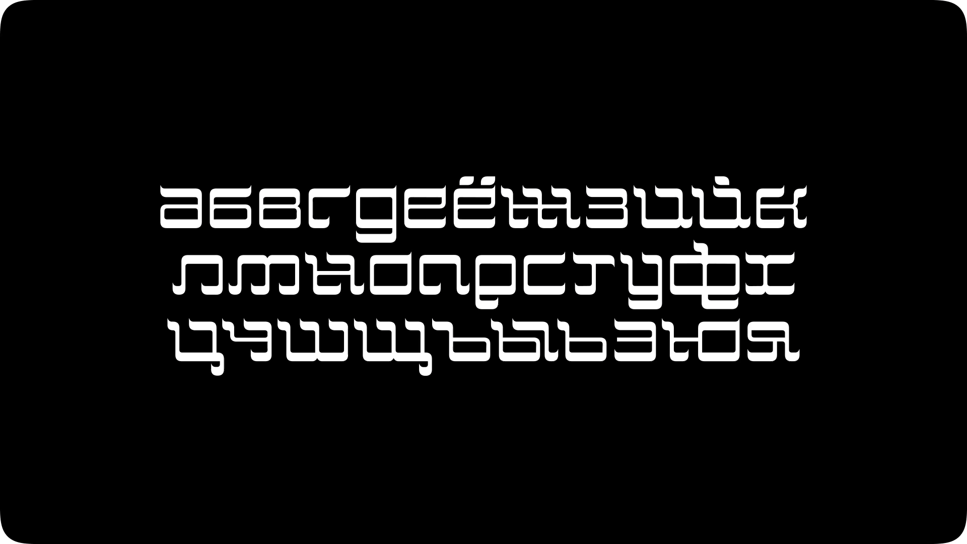 SHALOM Typeface / Шрифт — Изображение №2 — Брендинг, Графика на Dprofile