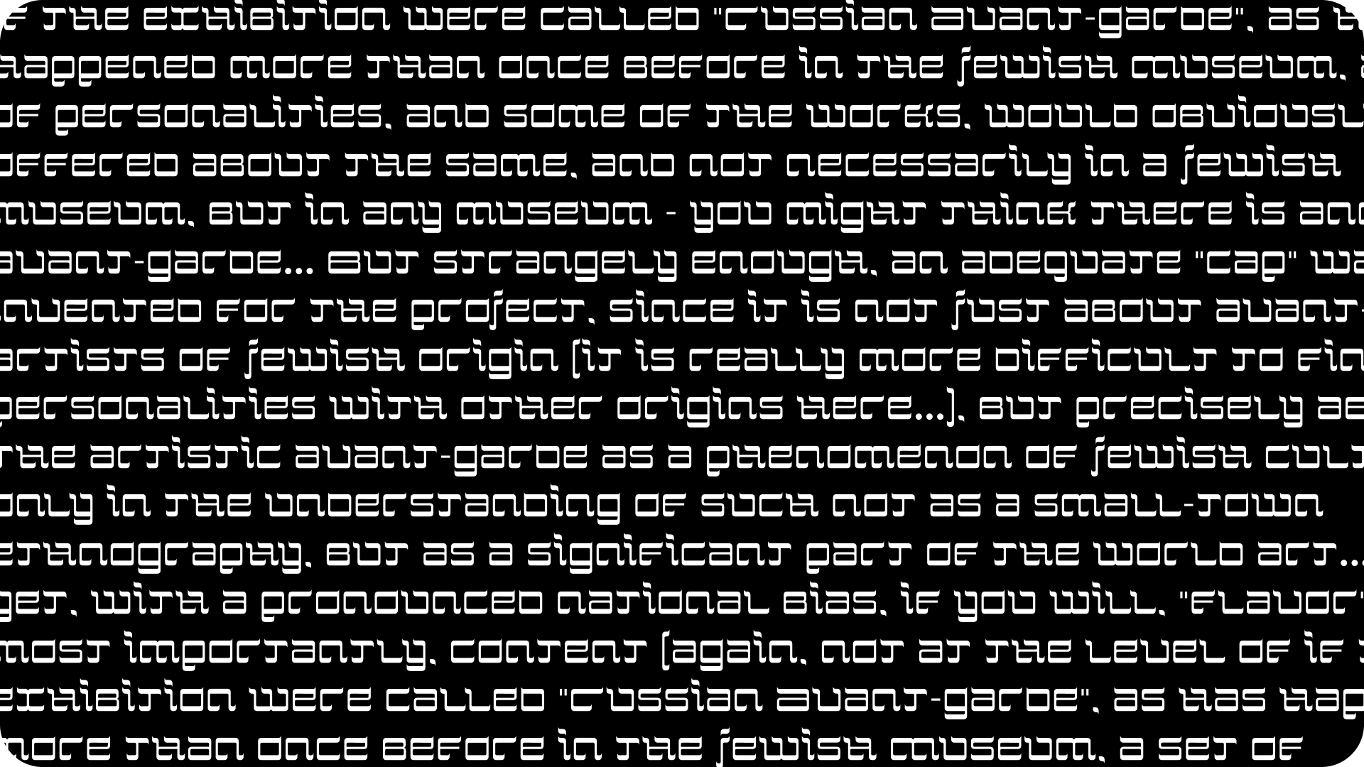 SHALOM Typeface / Шрифт — Изображение №10 — Брендинг, Графика на Dprofile