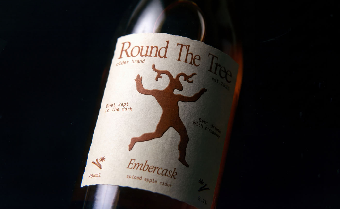 Round The Tree | Фирменный стиль и упаковка бренда сидра — Изображение №12 — Брендинг на Dprofile