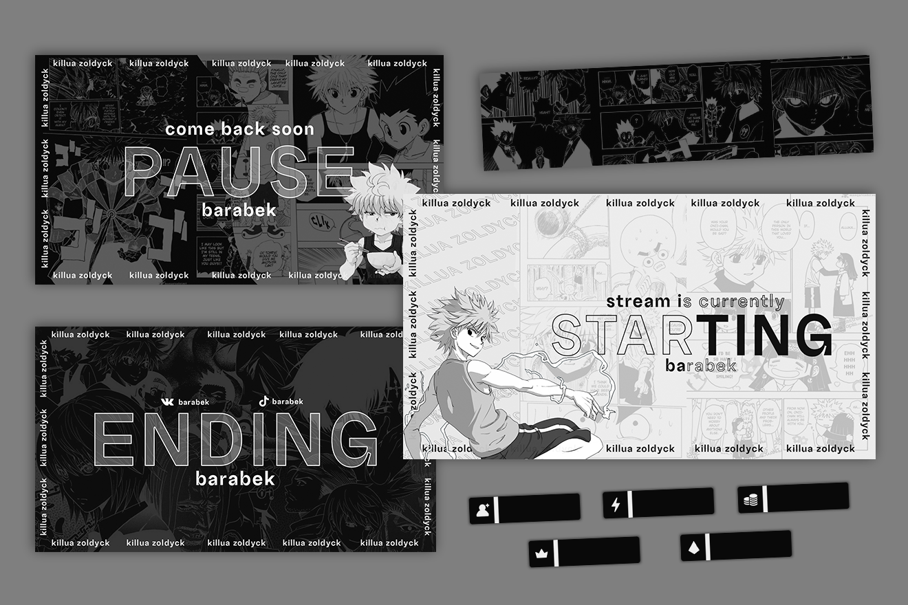 Портфолио: дизайн стримов для Twitch и другие социальные сети — Изображение №5 — Брендинг, Маркетинг на Dprofile