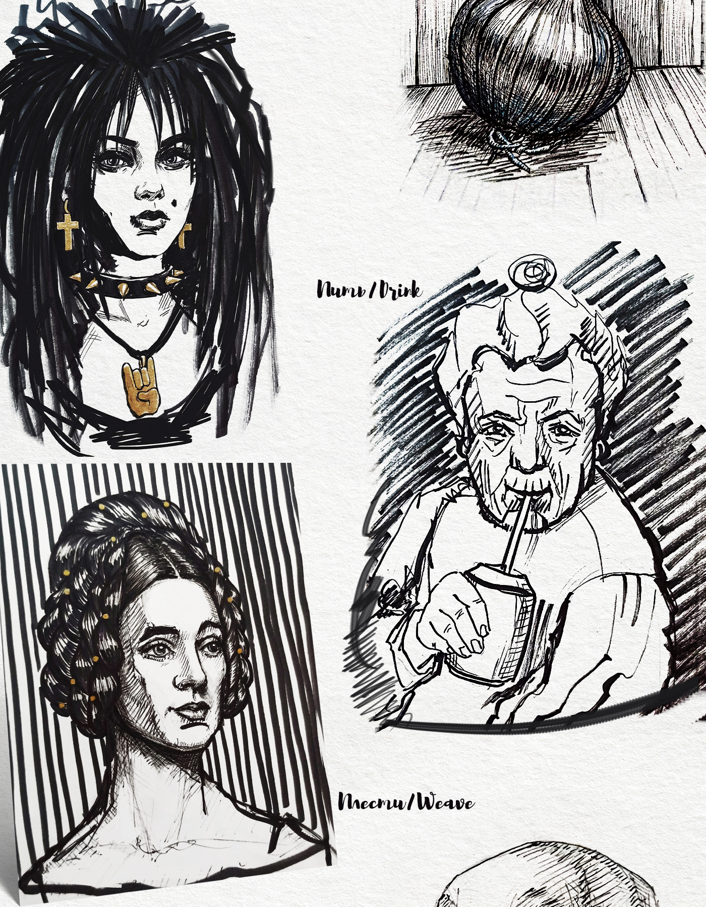 INKTOBER 2025 — Изображение №7 — Иллюстрация на Dprofile