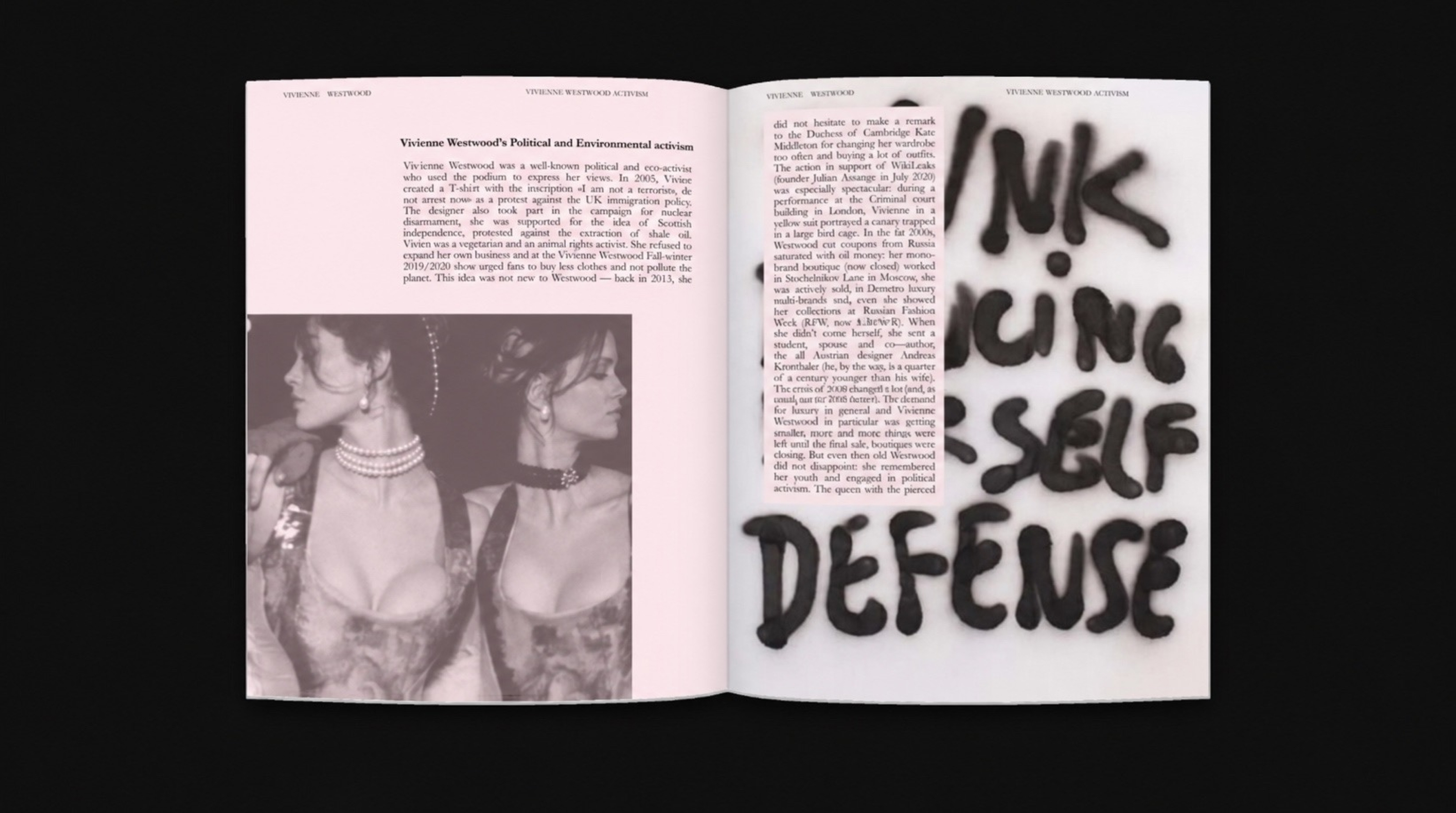 Houte Couture Magazine | Editorial Design — Изображение №7 — Графика на Dprofile
