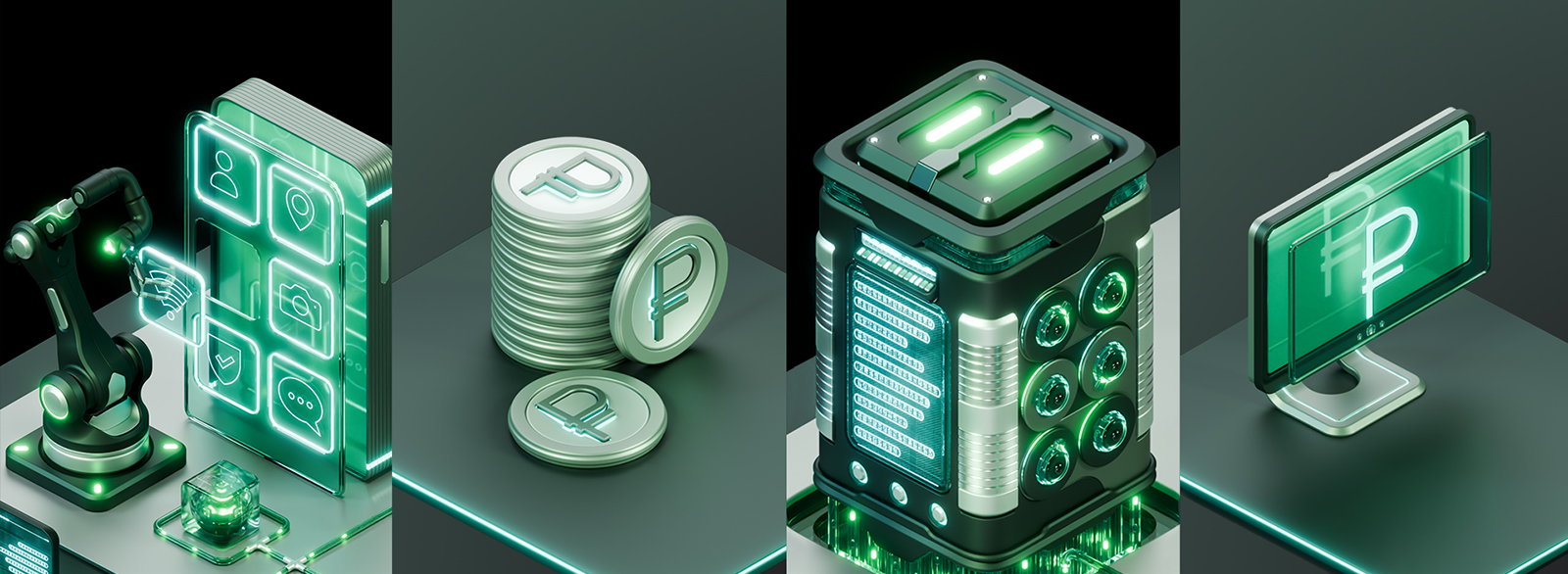 Кибербезопасность финансов | Инфографика — Изображение №1 — Графика, 3D на Dprofile