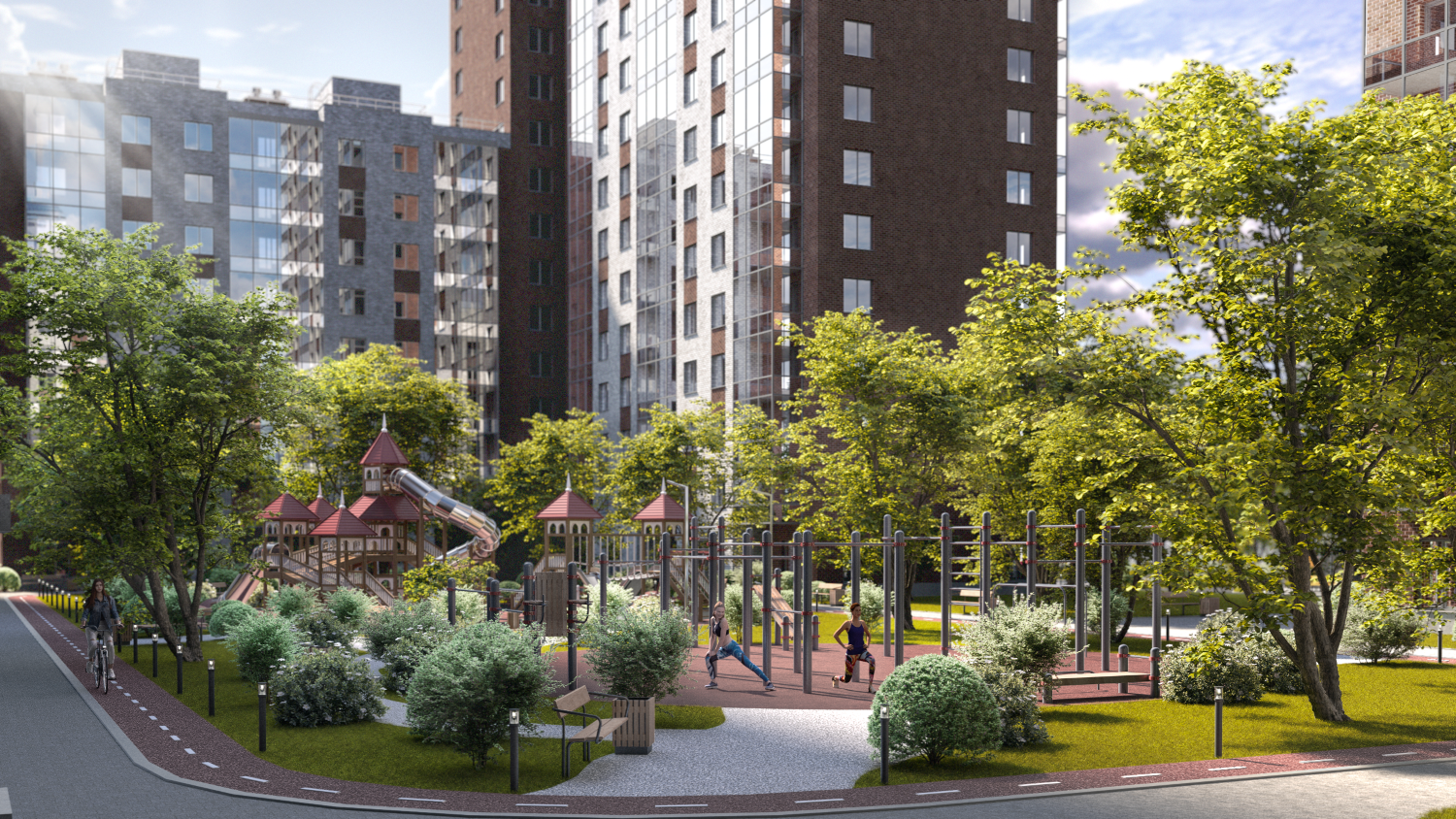 Clever Park | Archviz & Cinematic Animation — Изображение №5 — Анимация, Архитектура на Dprofile