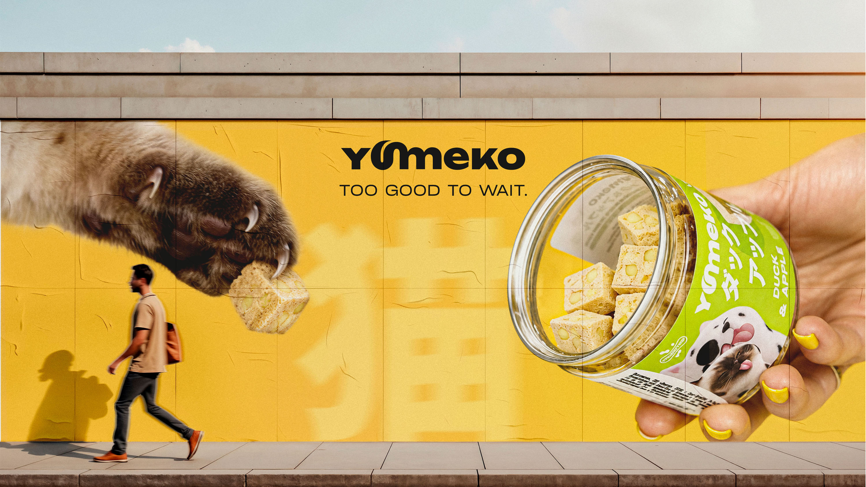 YUMEKO — Freeze-Dried Treats Brand Identity & Packaging — Изображение №37 — Брендинг, 3D на Dprofile