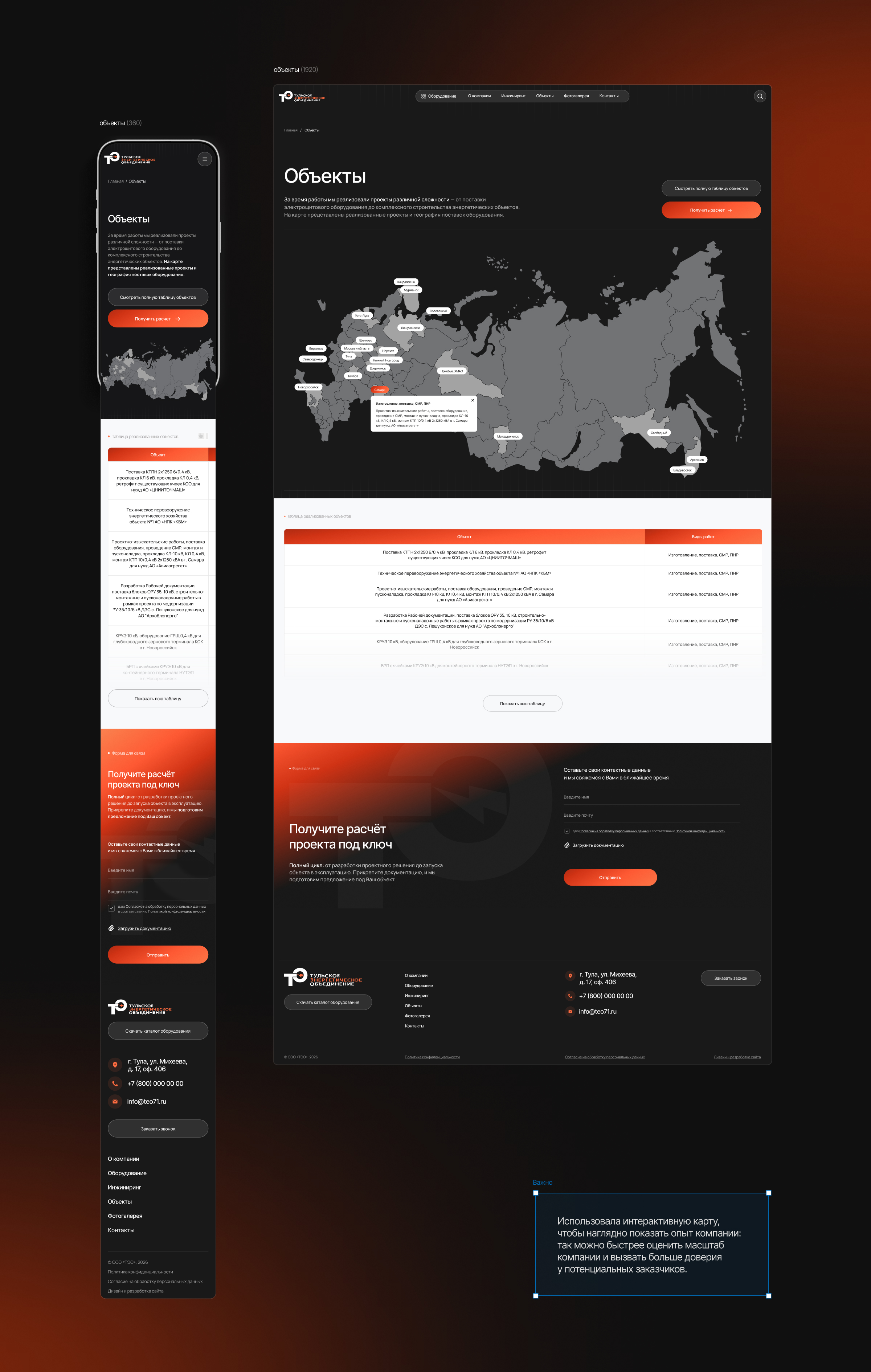 Сайт под ключ для инженерной компании | UI/UX — Изображение №8 — Интерфейсы, Анимация на Dprofile