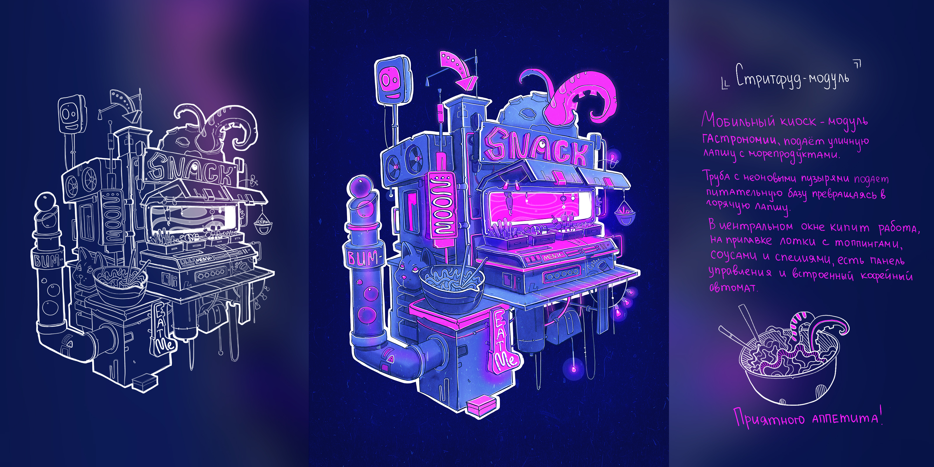 Inktober Cyberpunk — Изображение №7 — Иллюстрация, Графика на Dprofile