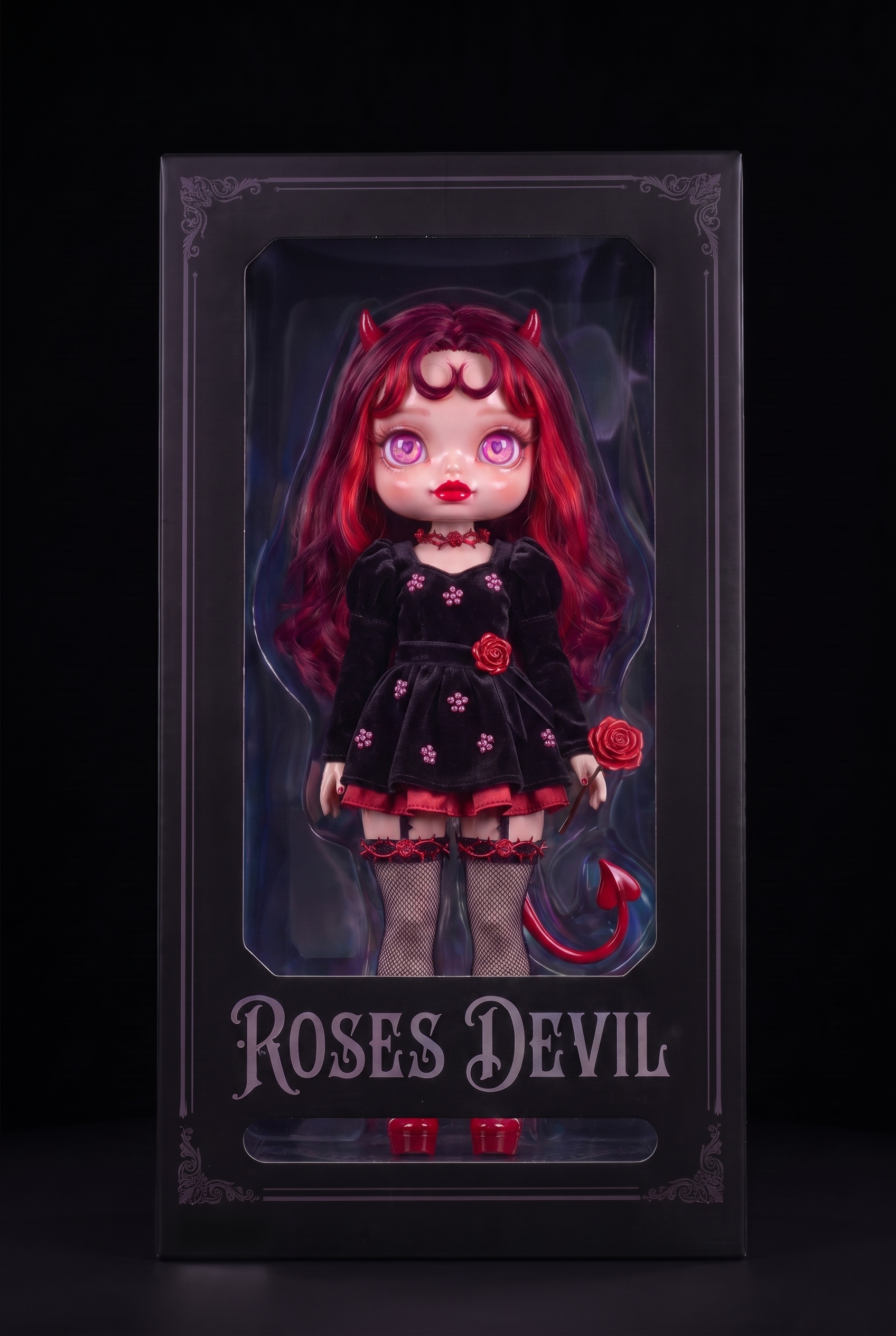 Gothic dolls. Учебный проект — Изображение №2 — Иллюстрация, Нейро на Dprofile