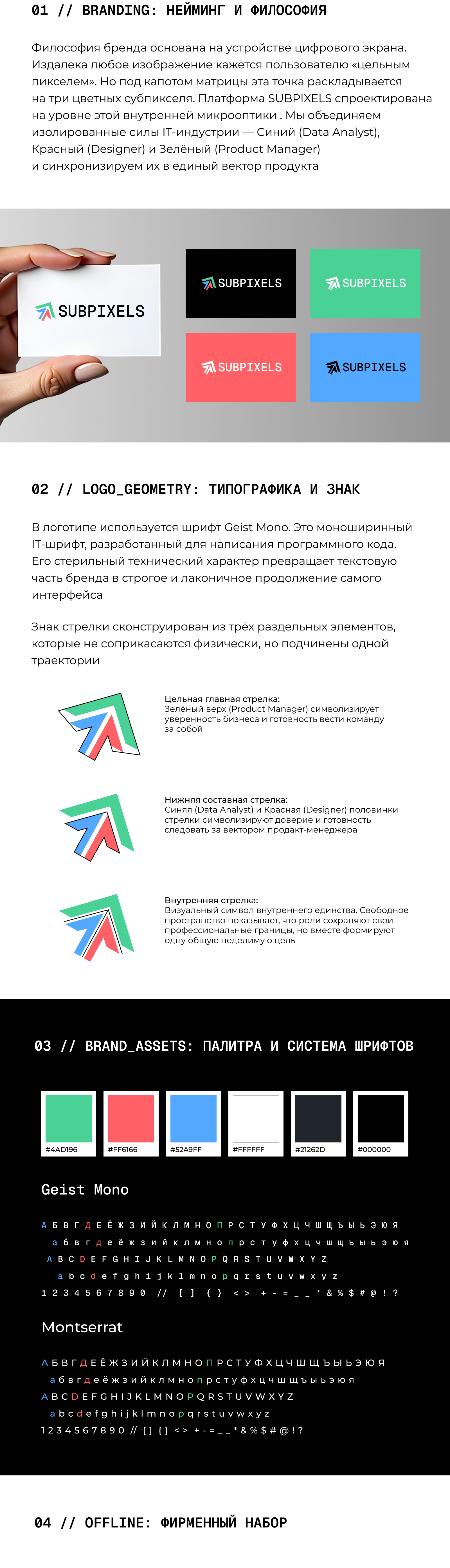 Концепт айдентики для IT-платформы Subpixels — Изображение №5 — Интерфейсы, Брендинг на Dprofile