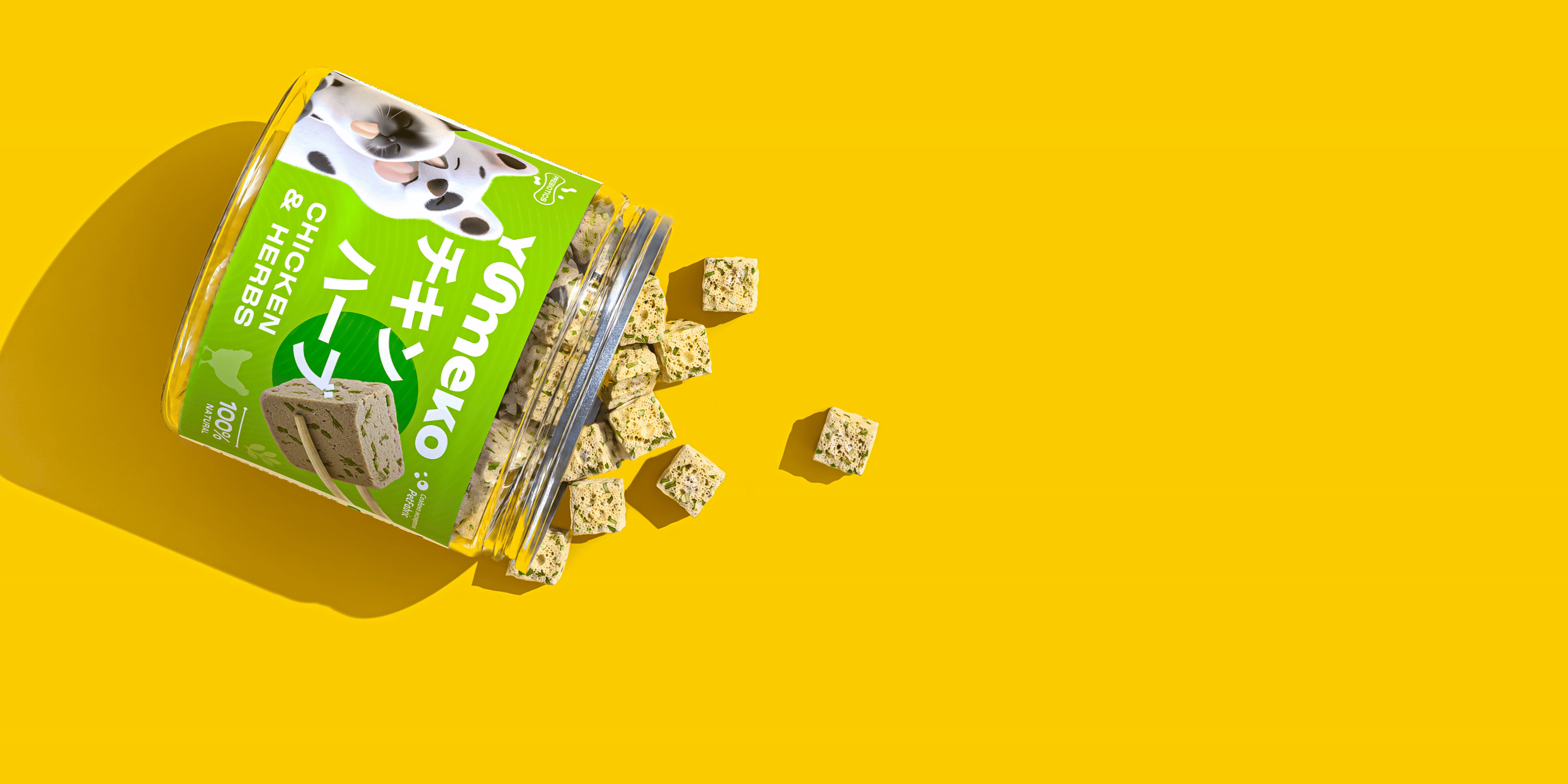 YUMEKO — Freeze-Dried Treats Brand Identity & Packaging — Изображение №39 — Брендинг, 3D на Dprofile