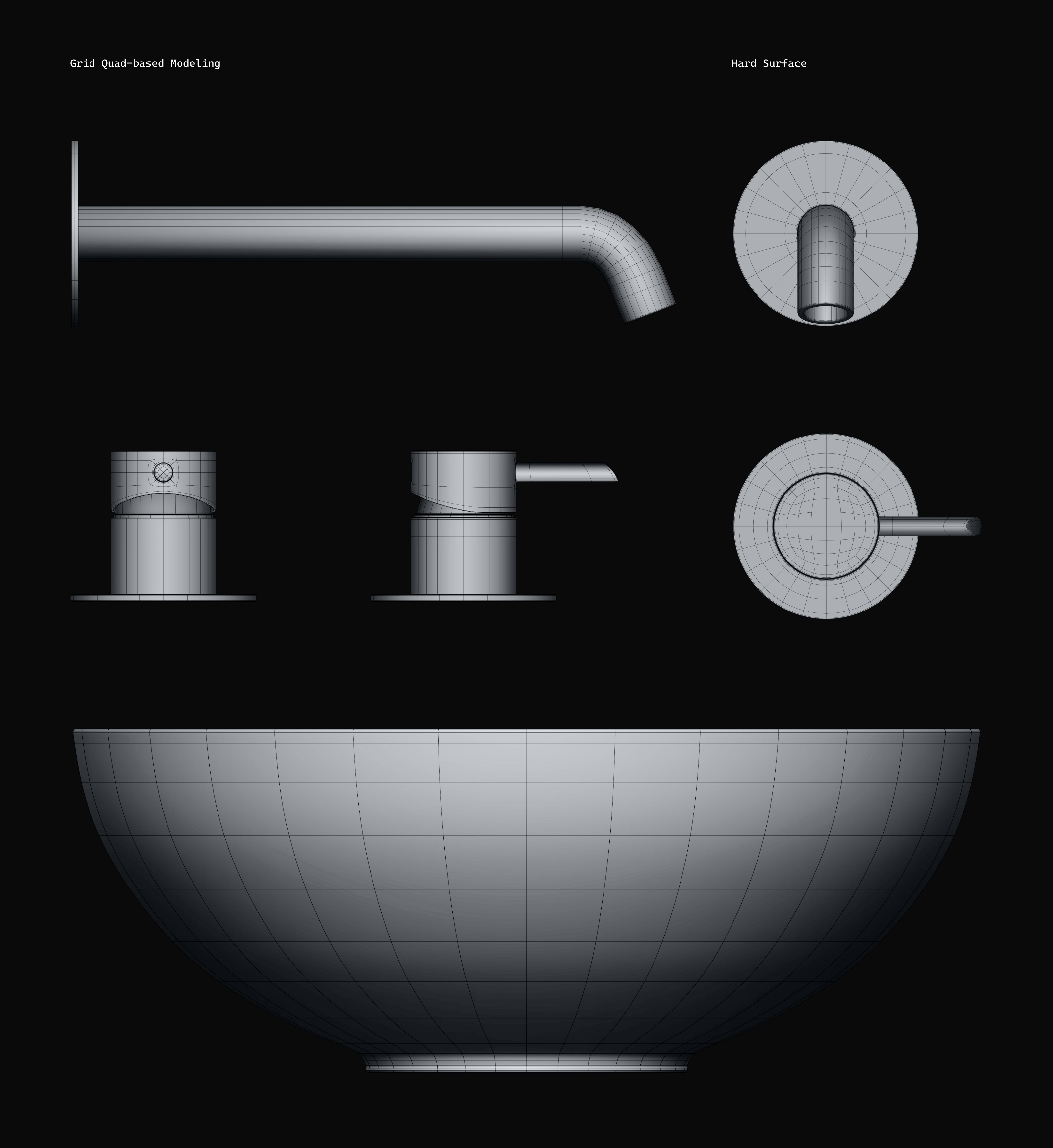Noken — Porcelanosa Bathroom — Изображение №12 — 3D, Анимация на Dprofile